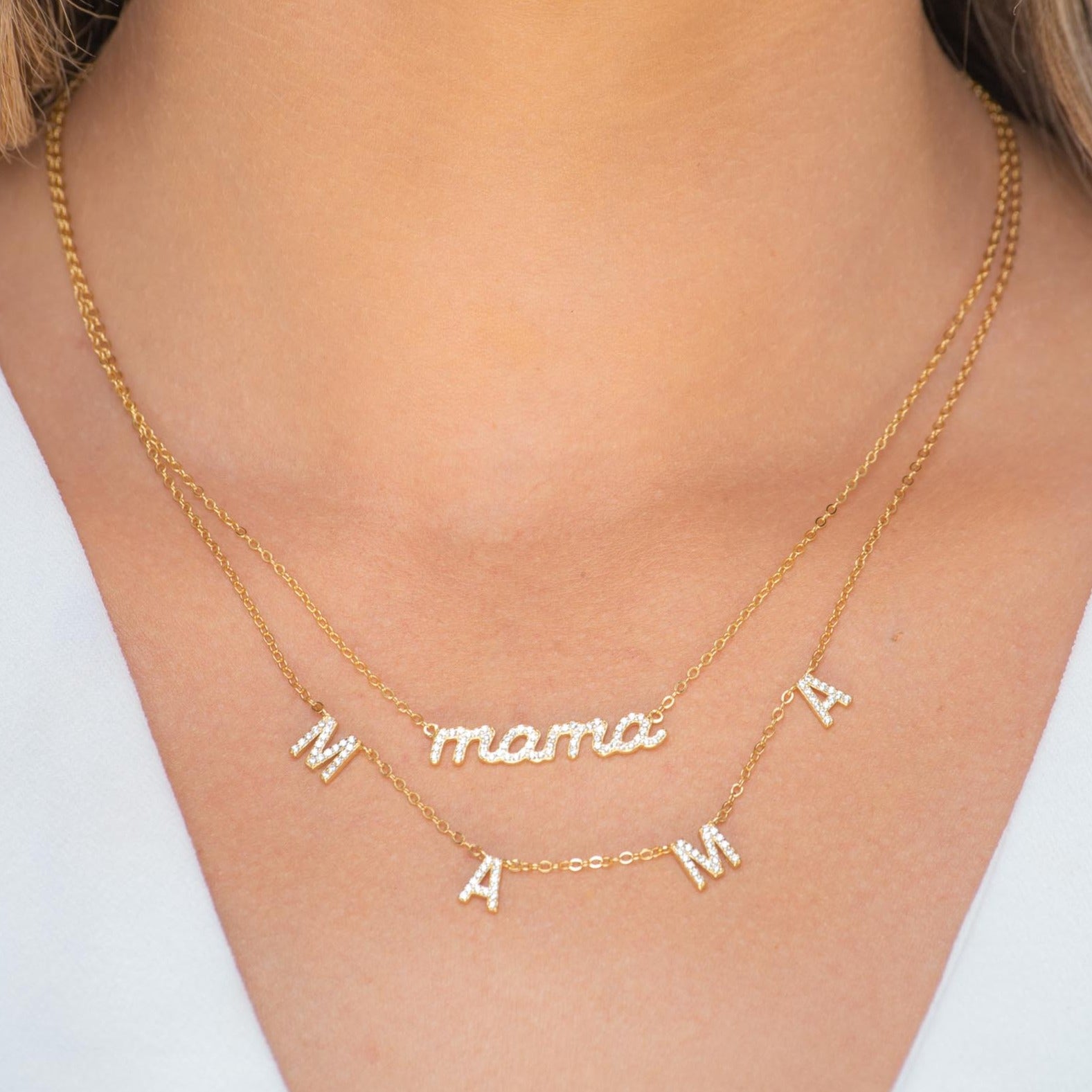 Personalised Mum Necklace - Camile & Stone