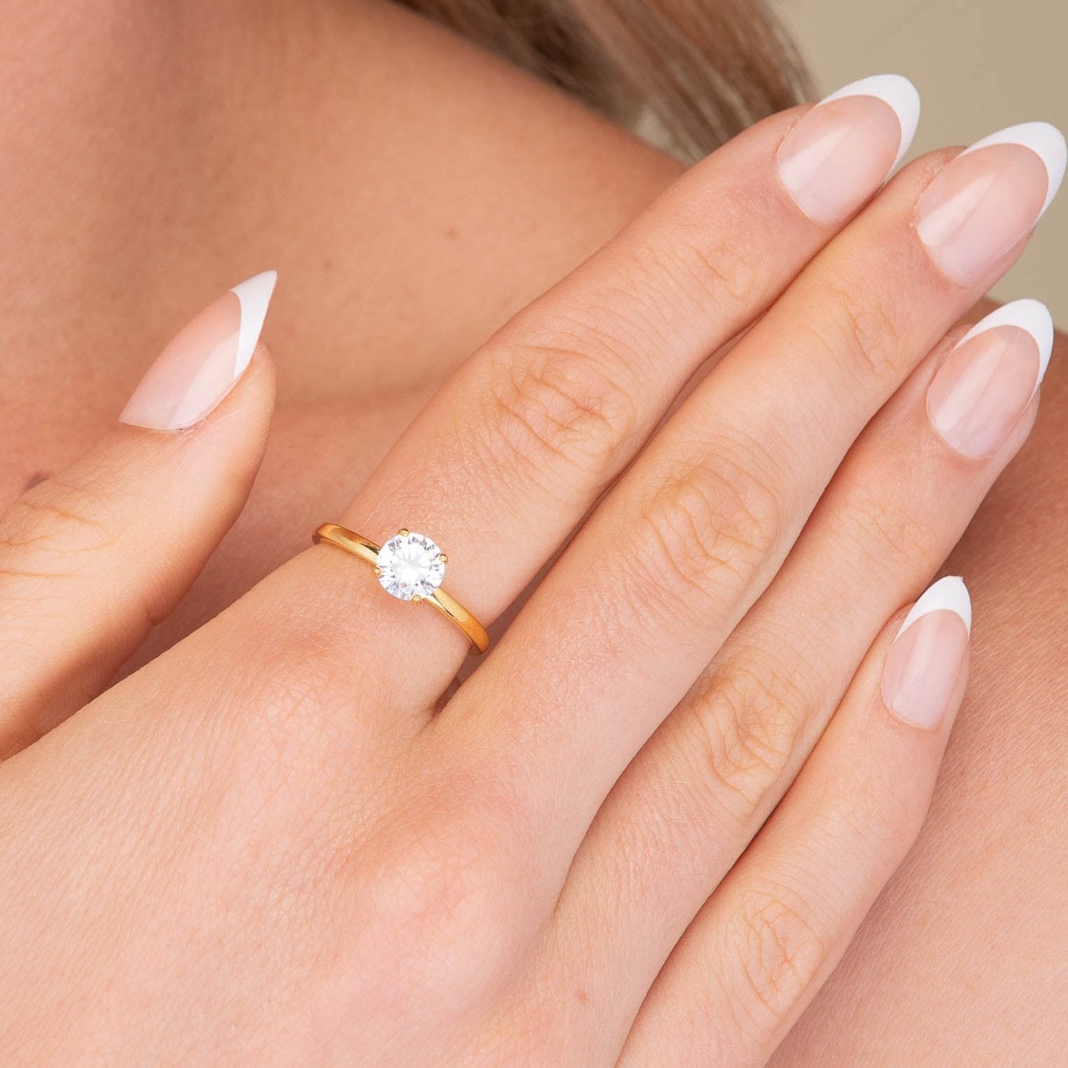 1 ct The Charlotte Moissanite Diamond Engagement Ring - Camile & Stone