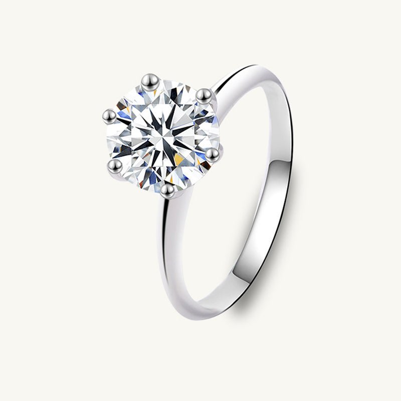 1 ct The Devotion Moissanite Diamond Ring - Camile & Stone