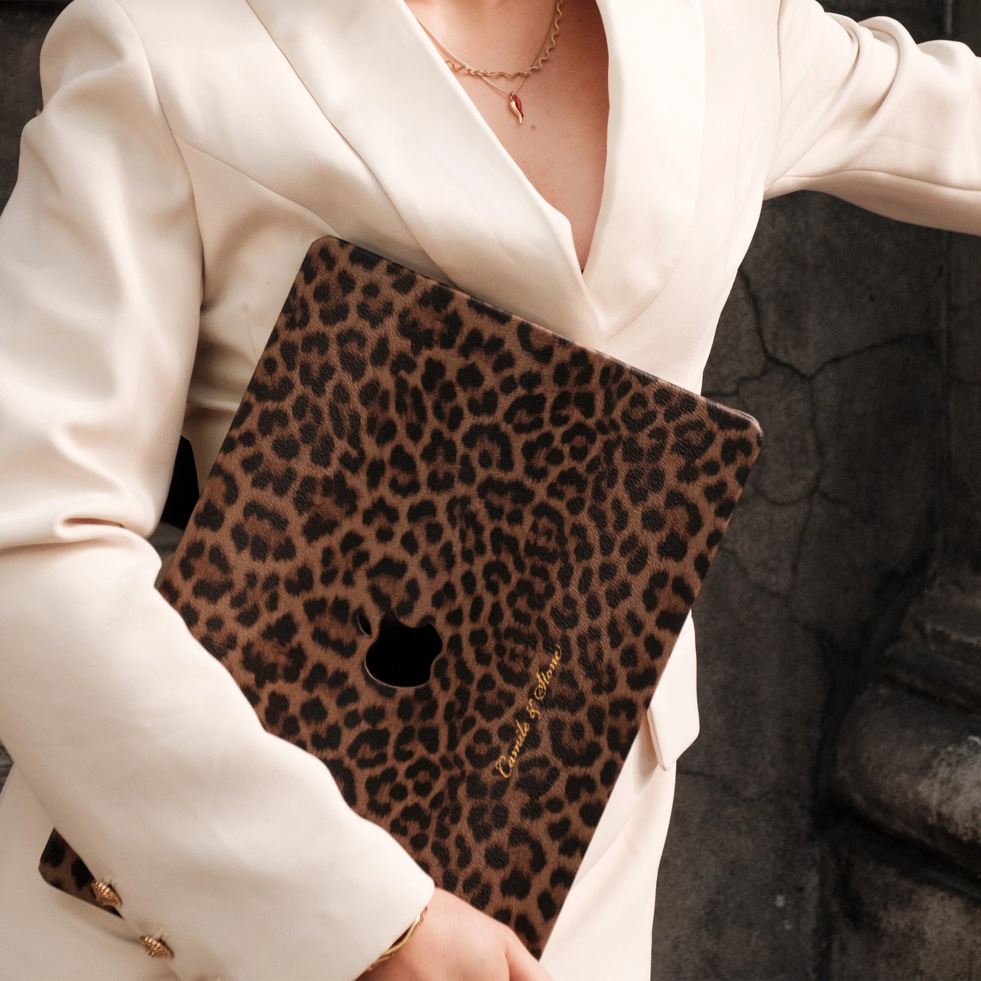 Leopard Macbook Laptop Cover Case