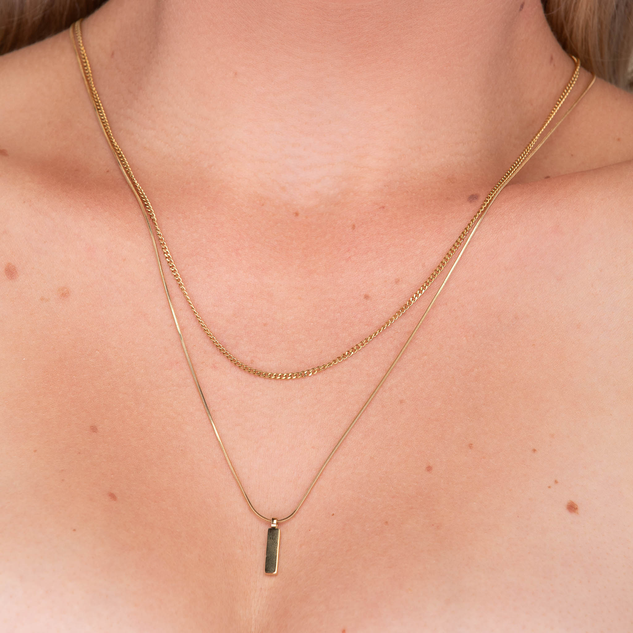 2mm Cuban Chain Necklace - Camile & Stone