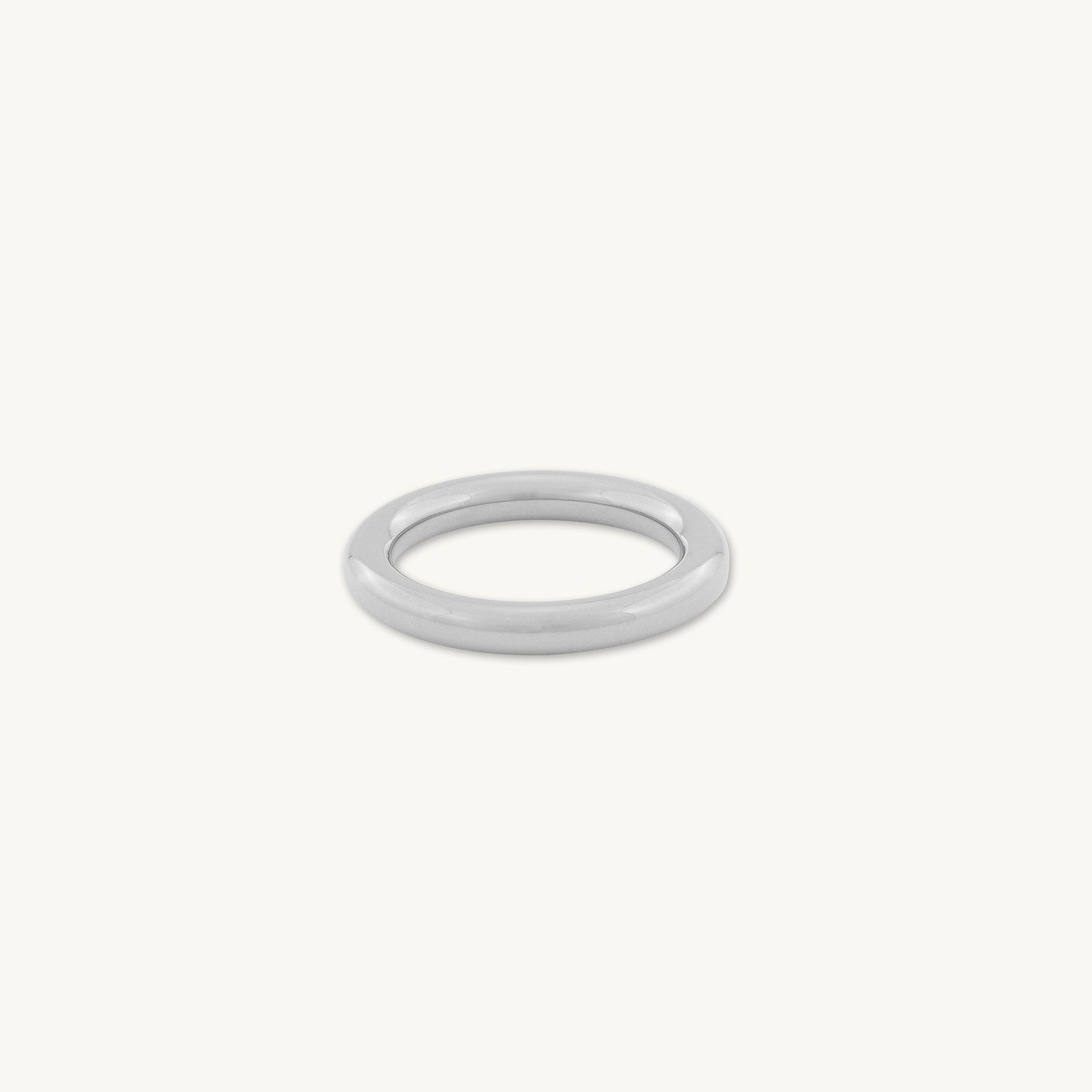 4mm Stacker Dome Ring - Camile & Stone