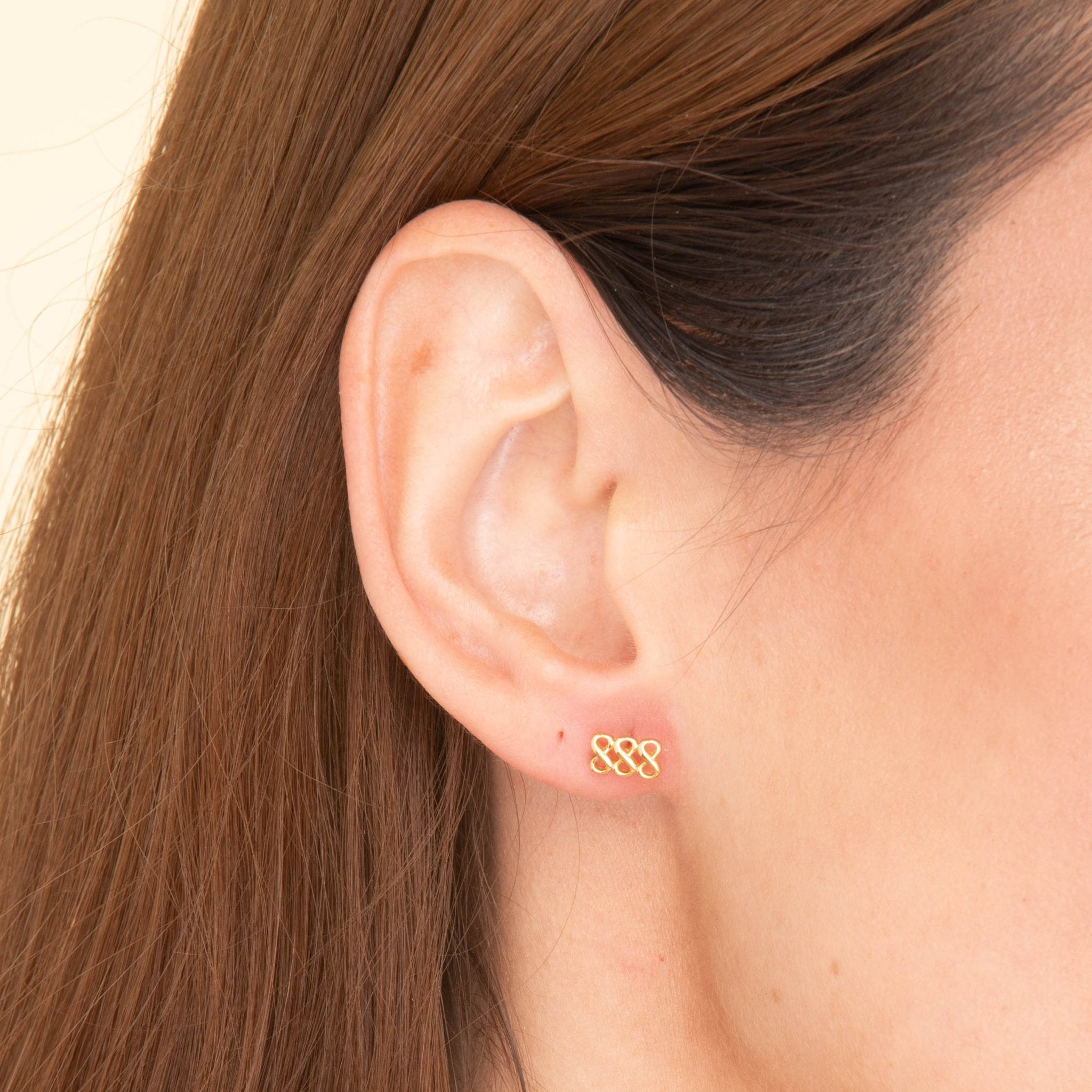 888 Angel Number Earrings - Camile & Stone