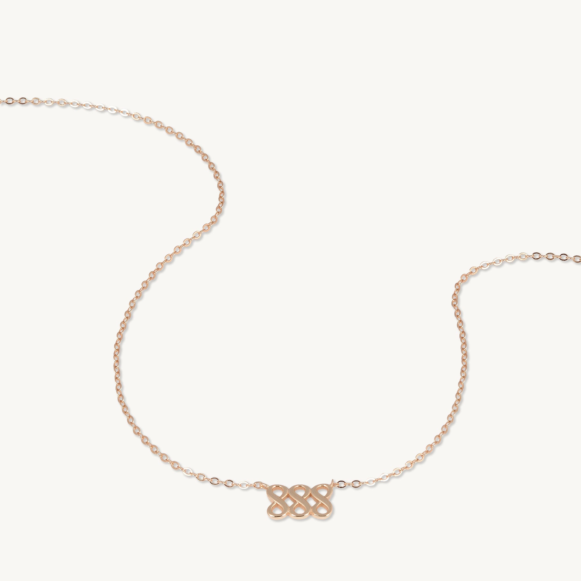 888 Angel Number Pendant Necklace - Camile & Stone