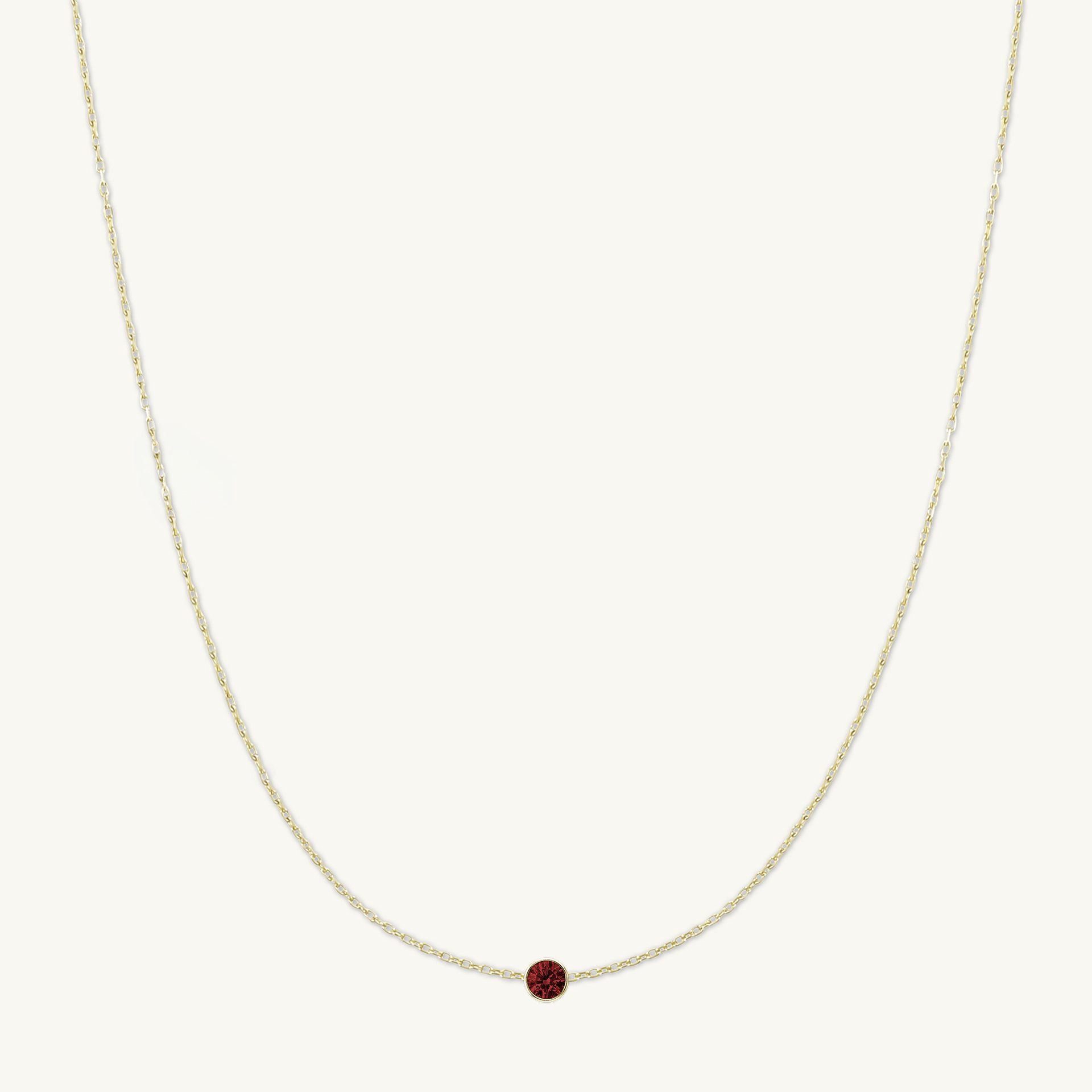 The Multi Birthstone Chain Necklace