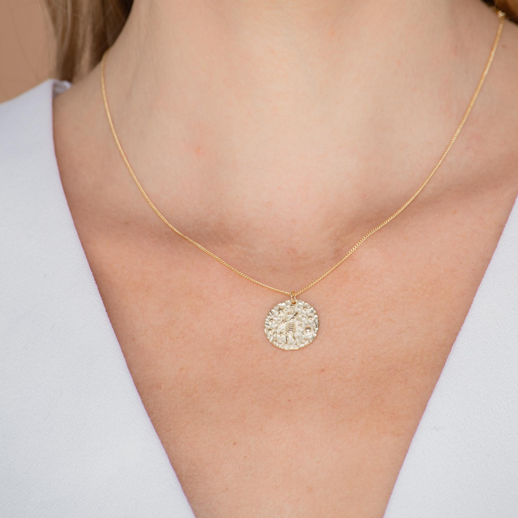 Aquarius - Star Sign Necklace - Camile & Stone