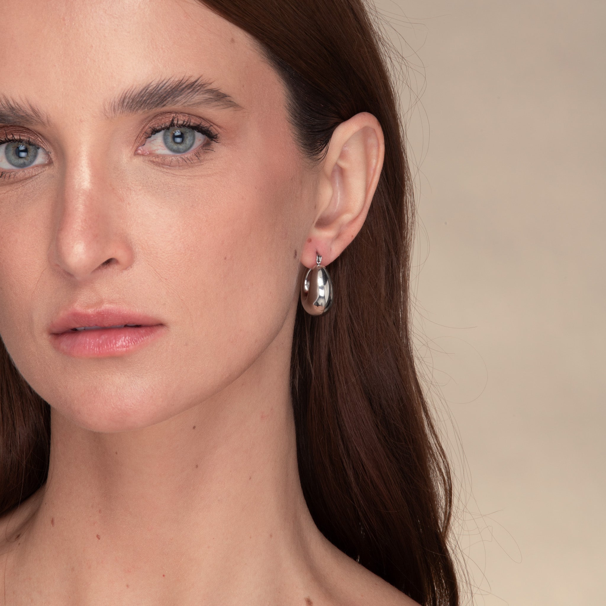 Bianca Dome Statement Earrings - Camile & Stone