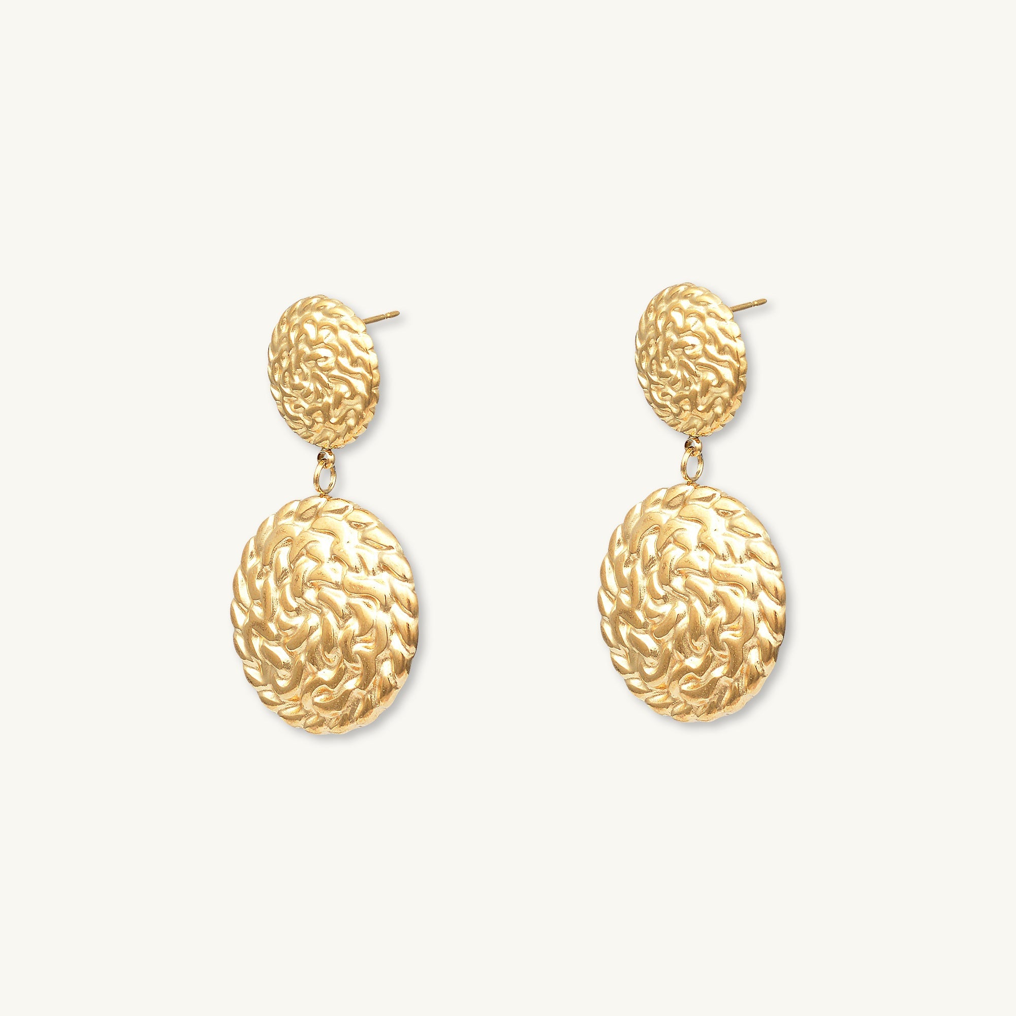 Callie Weave Stud Earrings - Camile & Stone