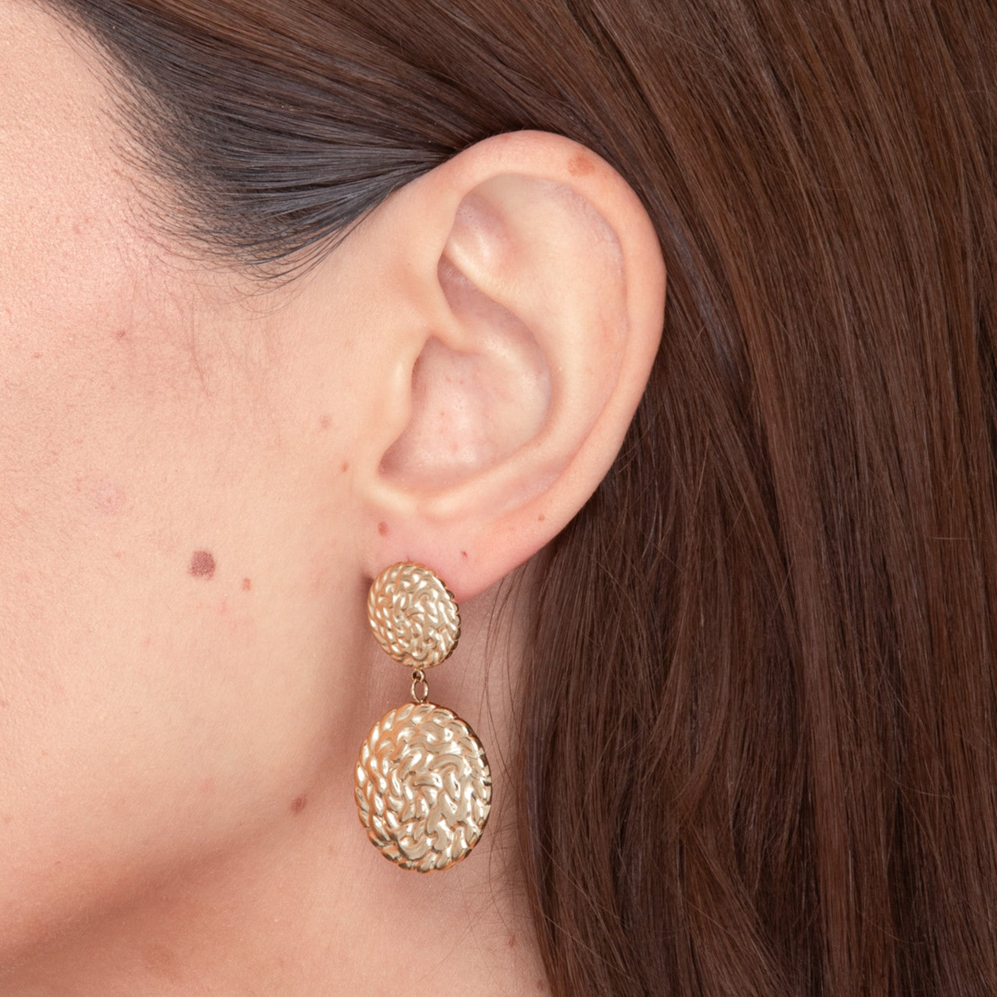 Callie Weave Stud Earrings - Camile & Stone