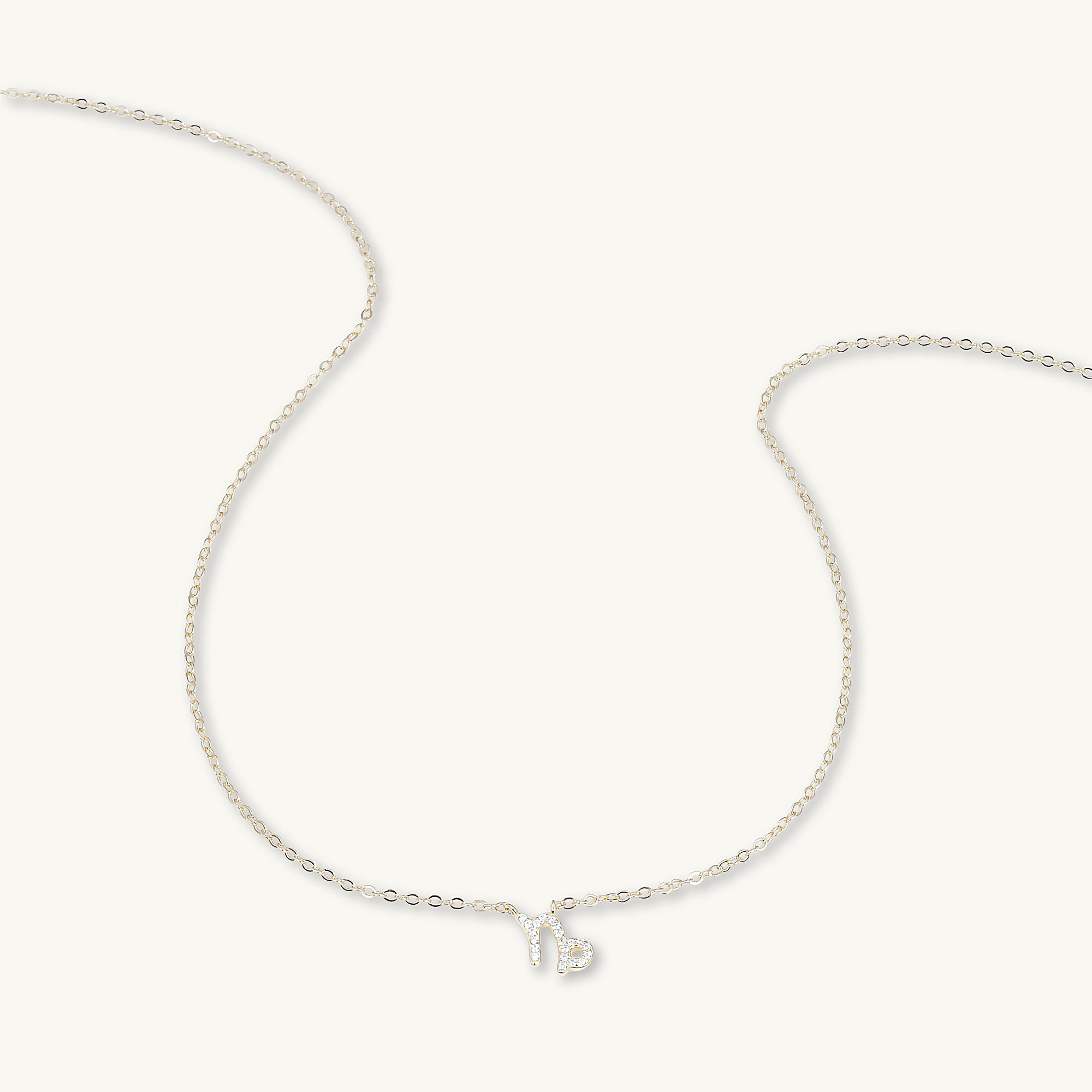 Capricorn Sapphire Charm Zodiac Star Sign Necklace - Camile & Stone