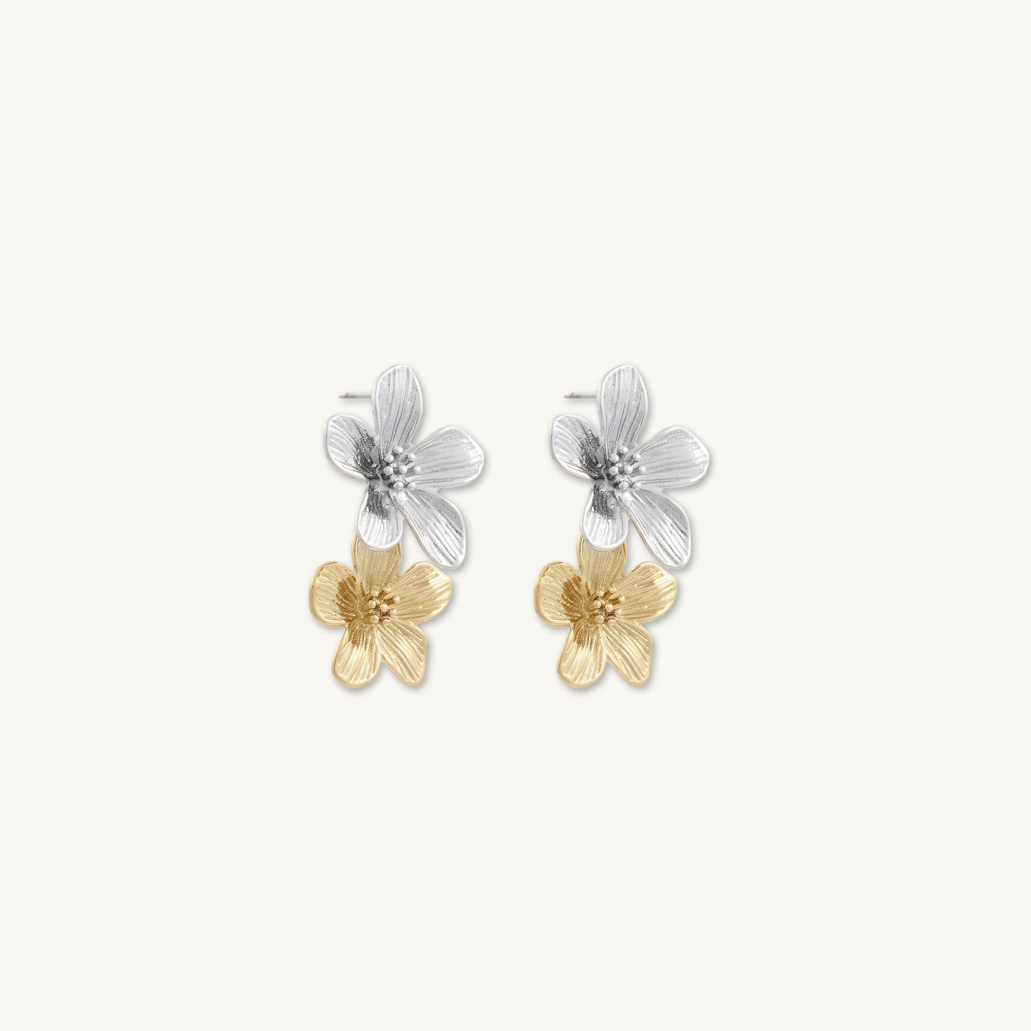 Charelle Floral Statement Earrings - Camile & Stone