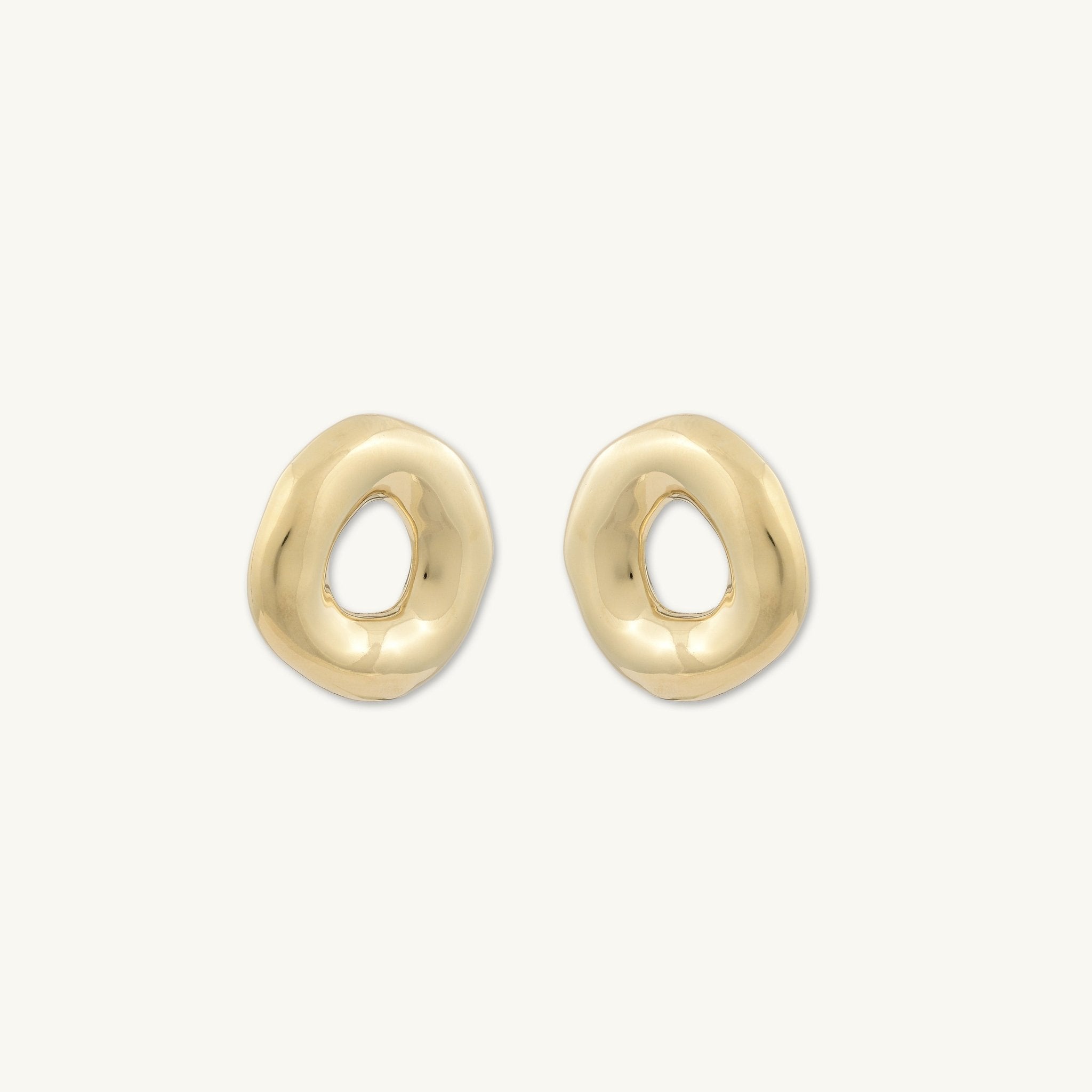Chloe Circular Molten Earrings - Camile & Stone
