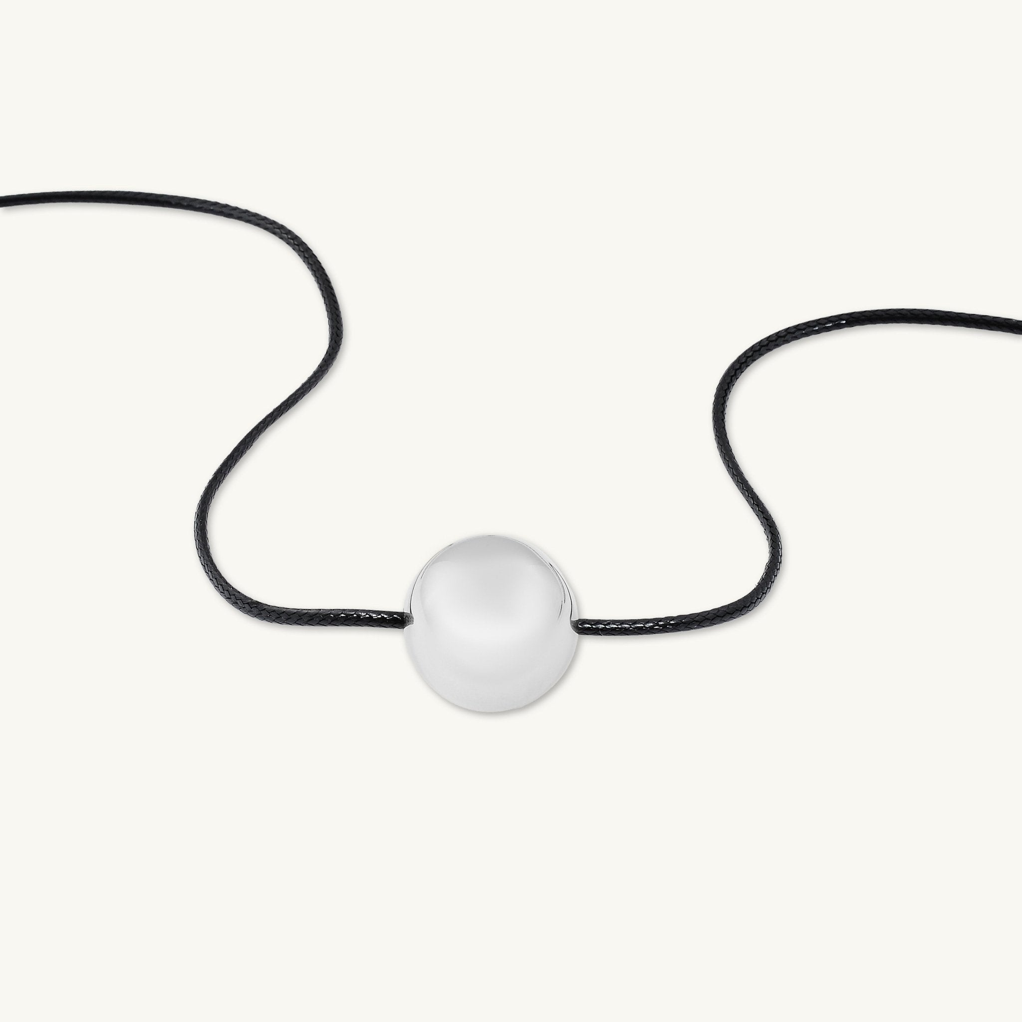 Circle Cord Statement Necklace - Camile & Stone