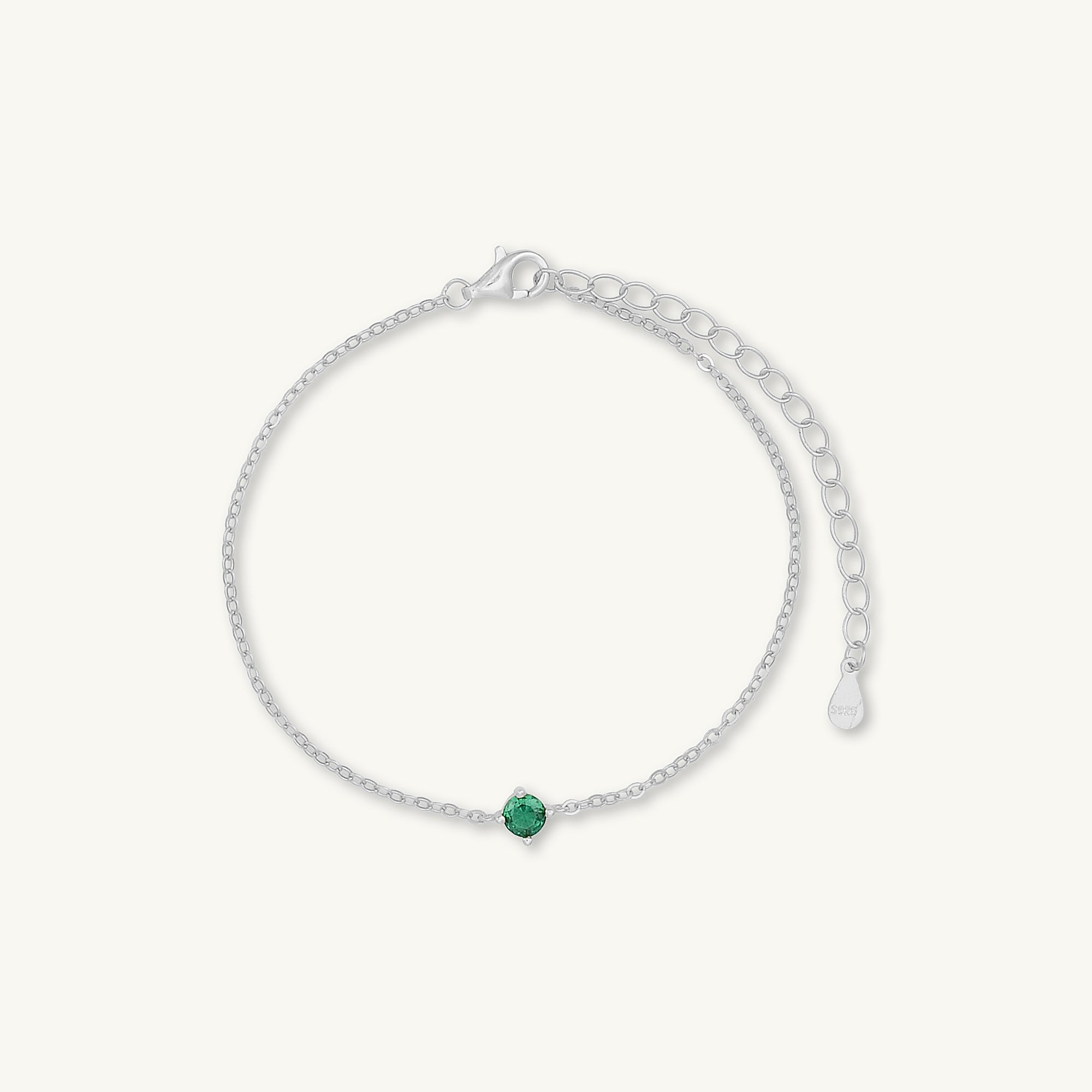 Classic Birthstone Bracelet May - Camile & Stone