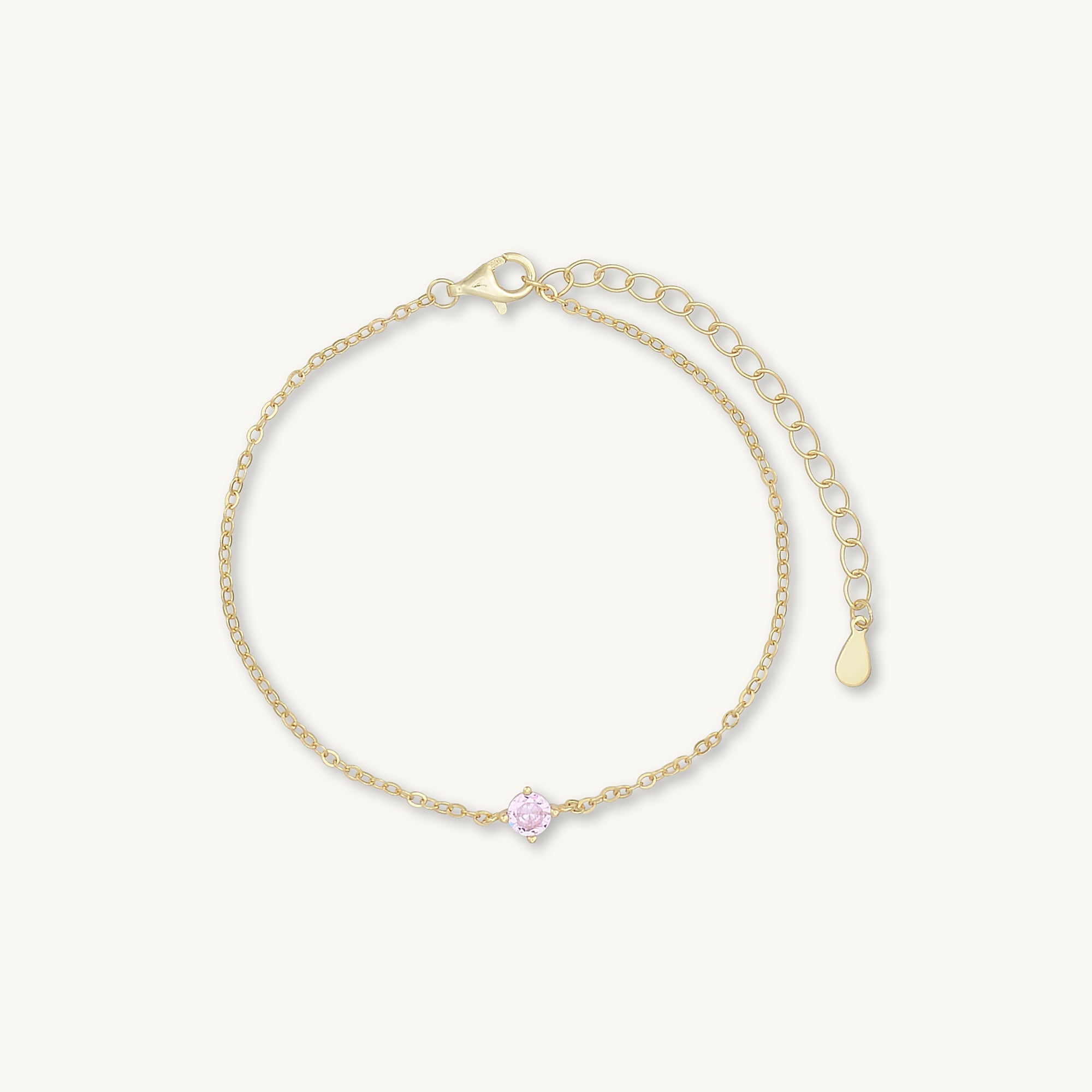 Classic Birthstone Bracelet October - Camile & Stone