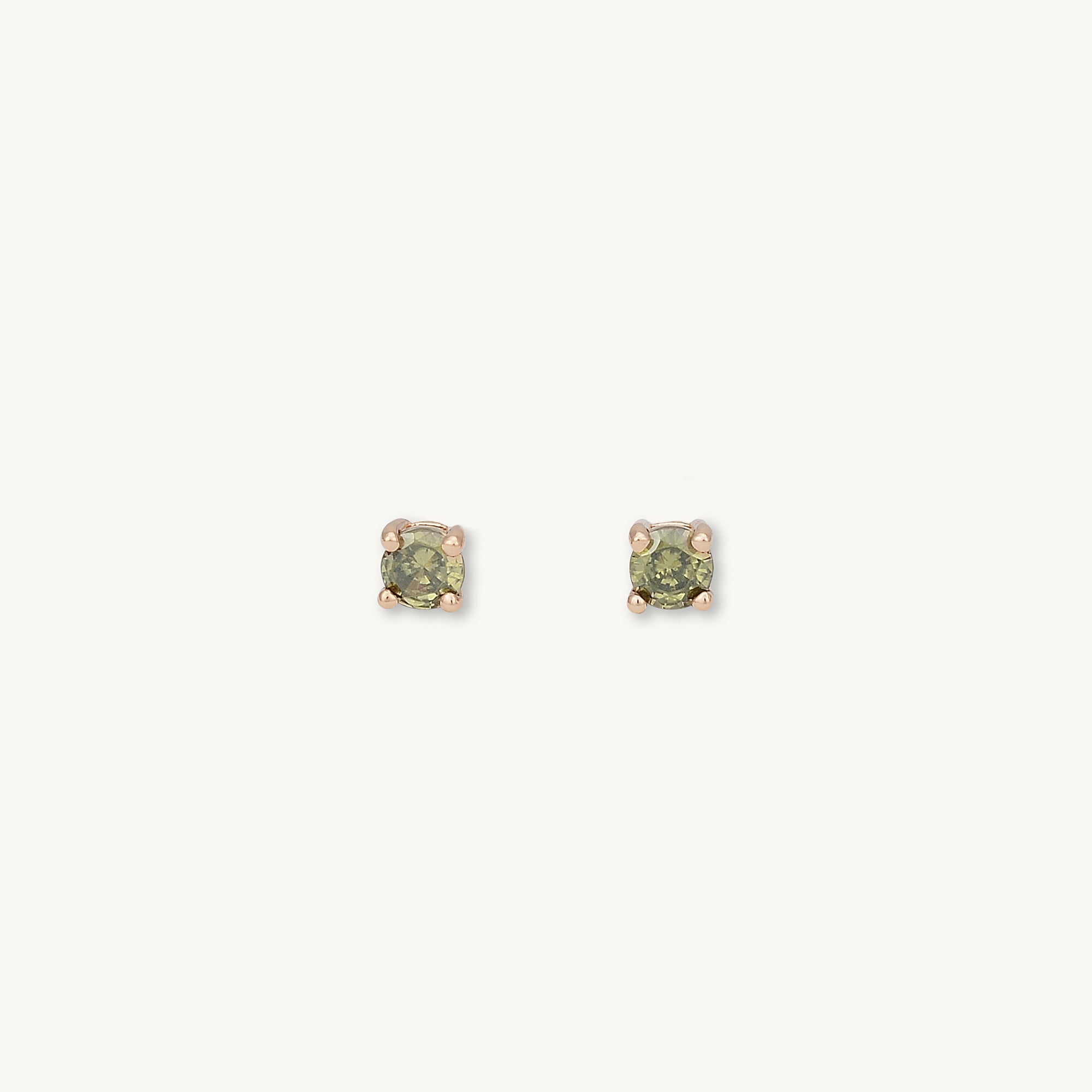 Classic Birthstone Earrings August - Camile & Stone
