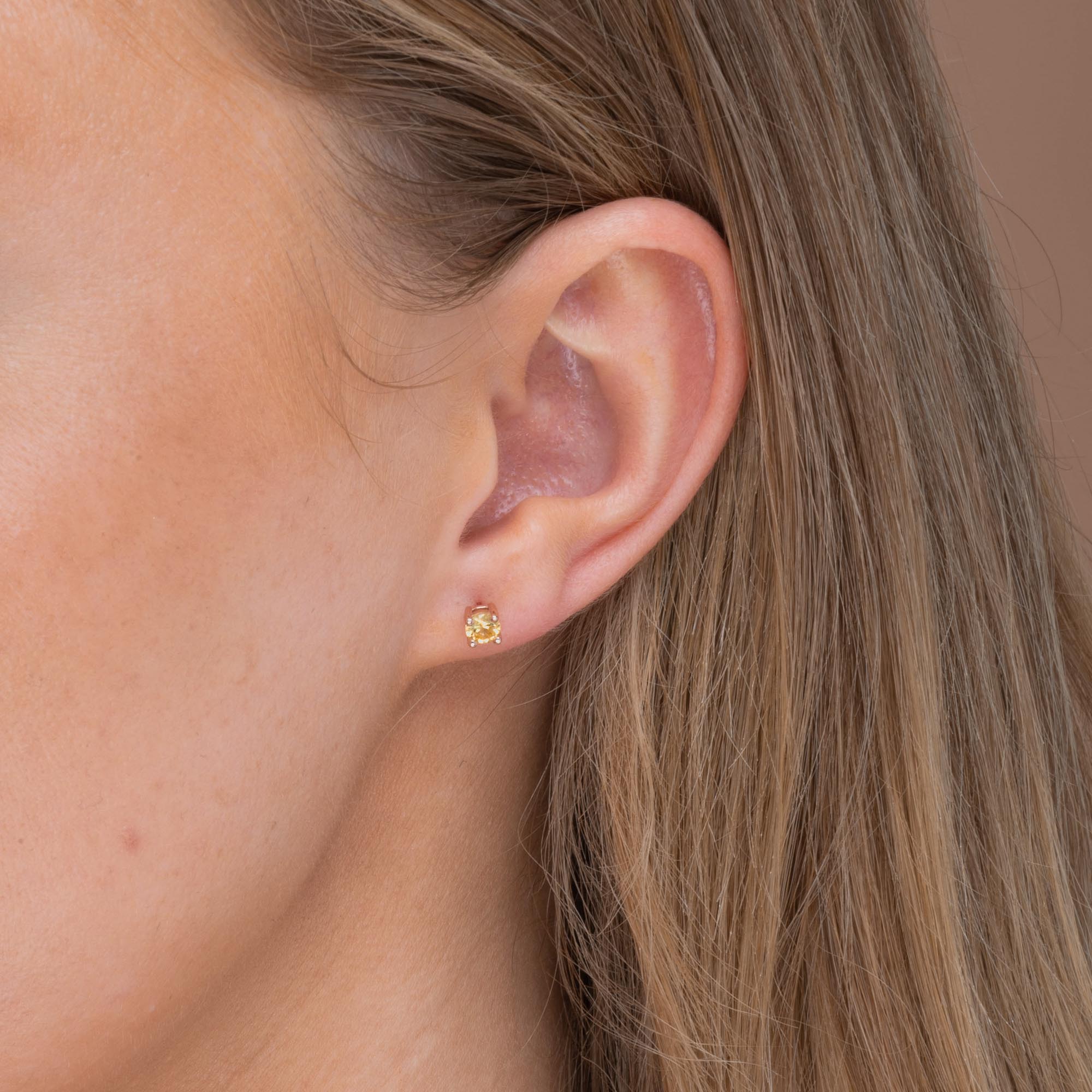 Classic Birthstone Earrings November - Camile & Stone