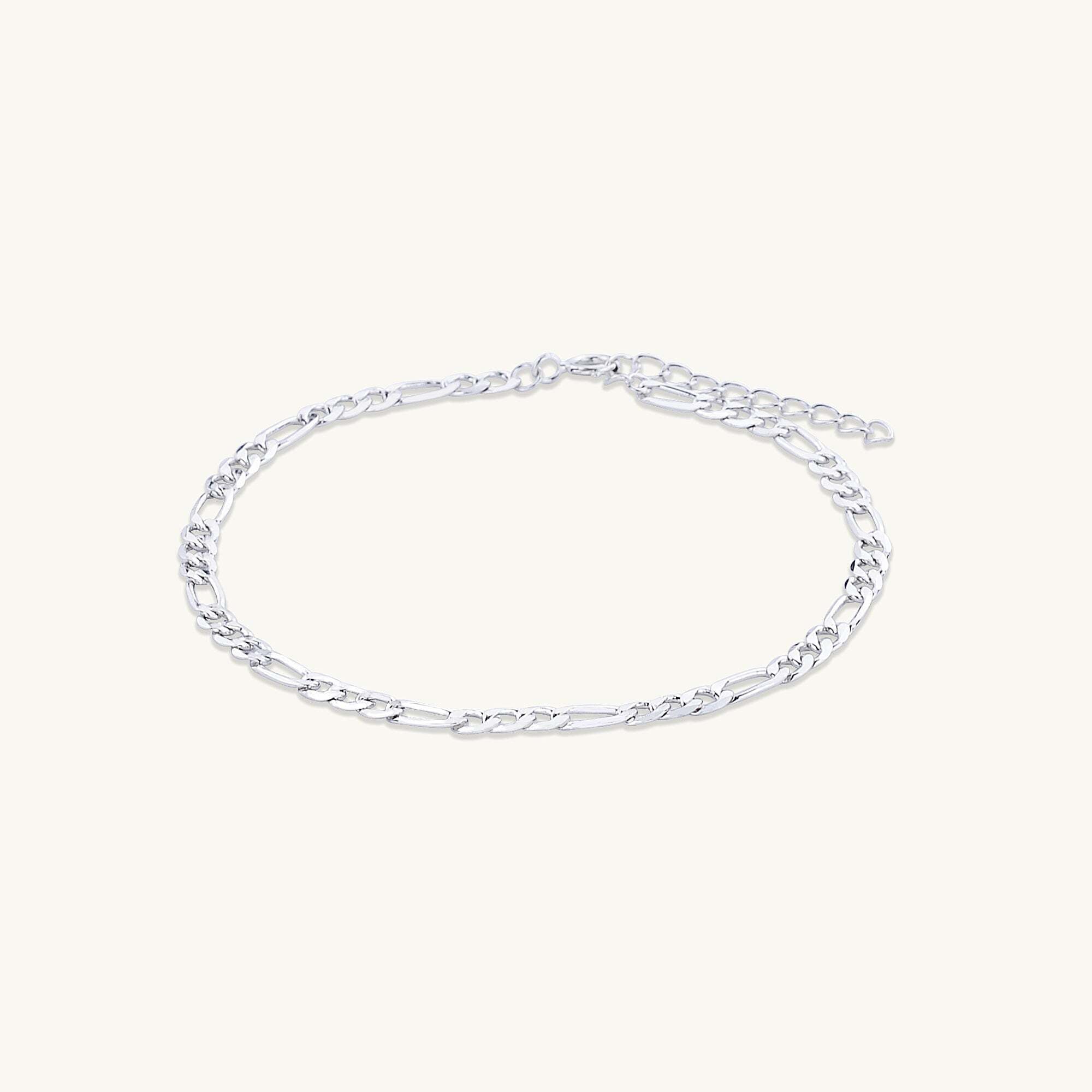 Classic Figaro Chain Bracelet - Camile & Stone