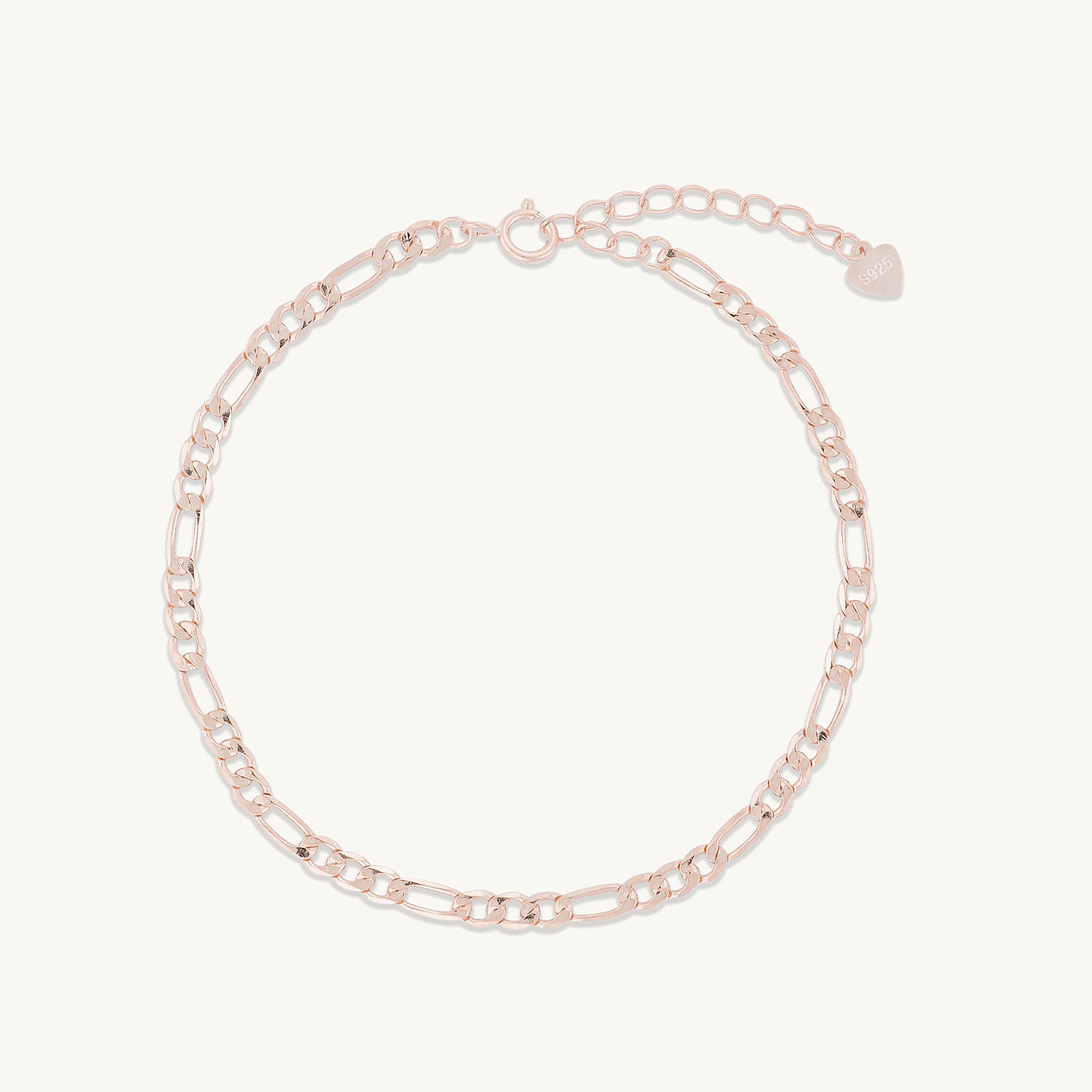 Classic Figaro Chain Bracelet - Camile & Stone