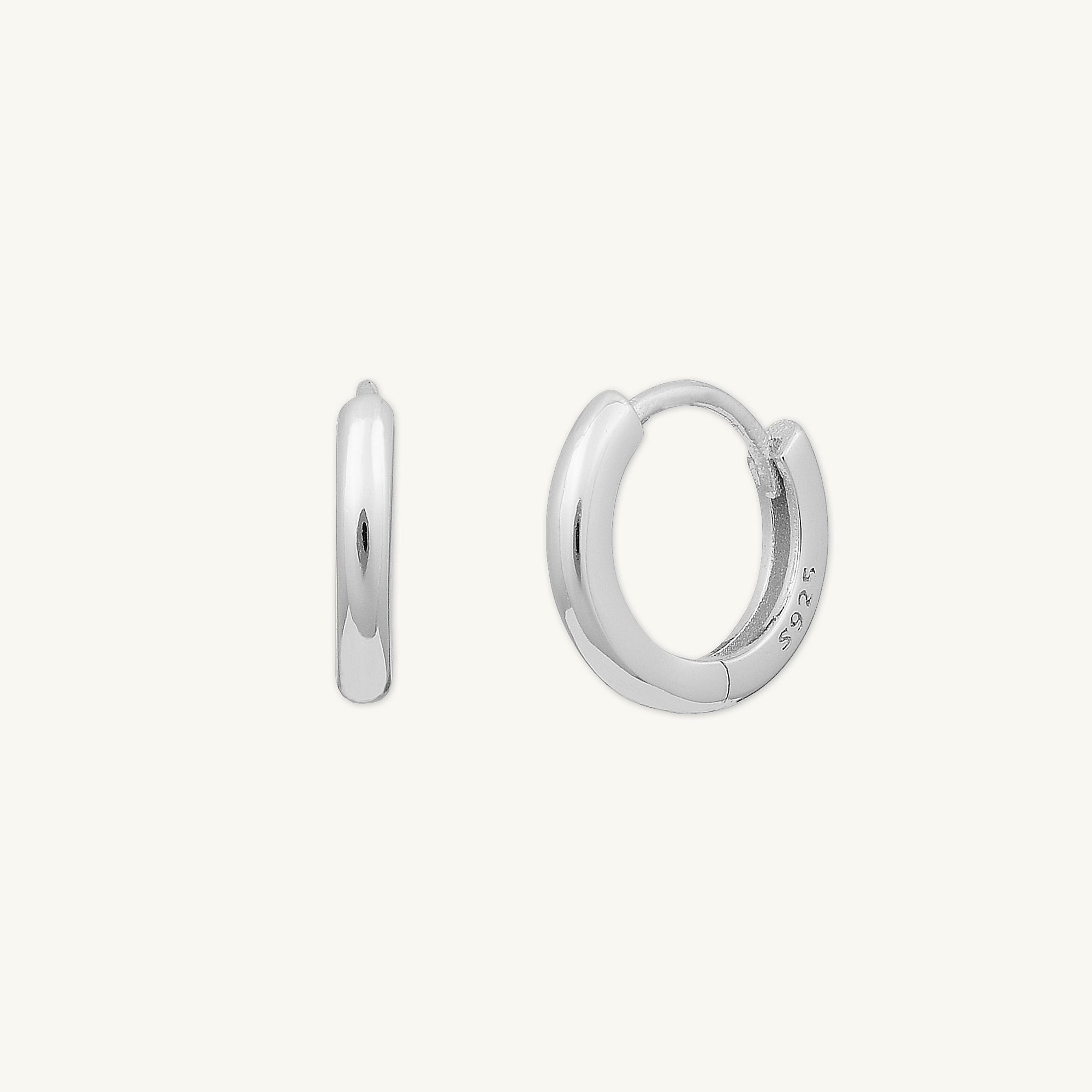 Classic Huggie Hoop Earrings - Camile & Stone