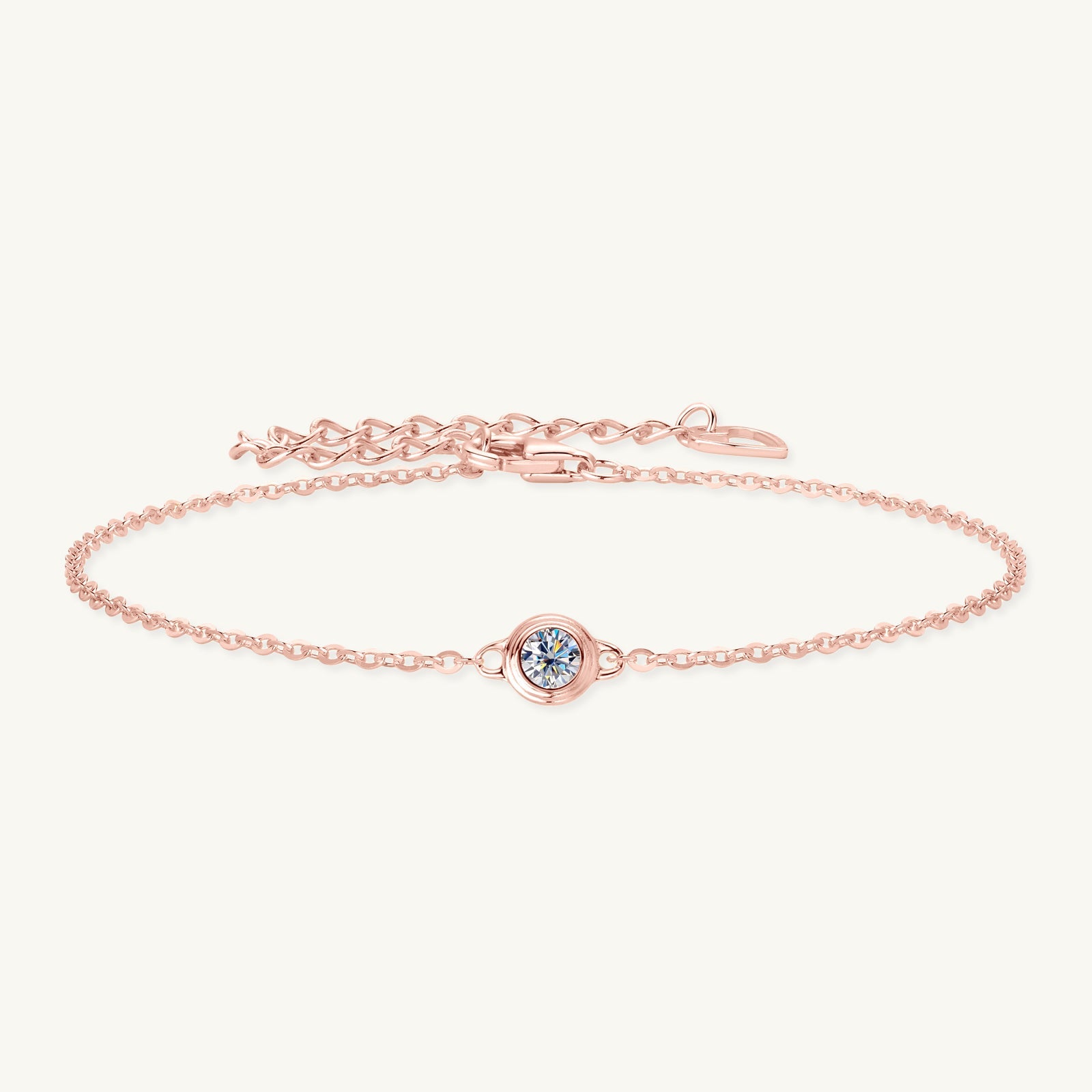 Classic Moissanite Chain Bracelet - Camile & Stone