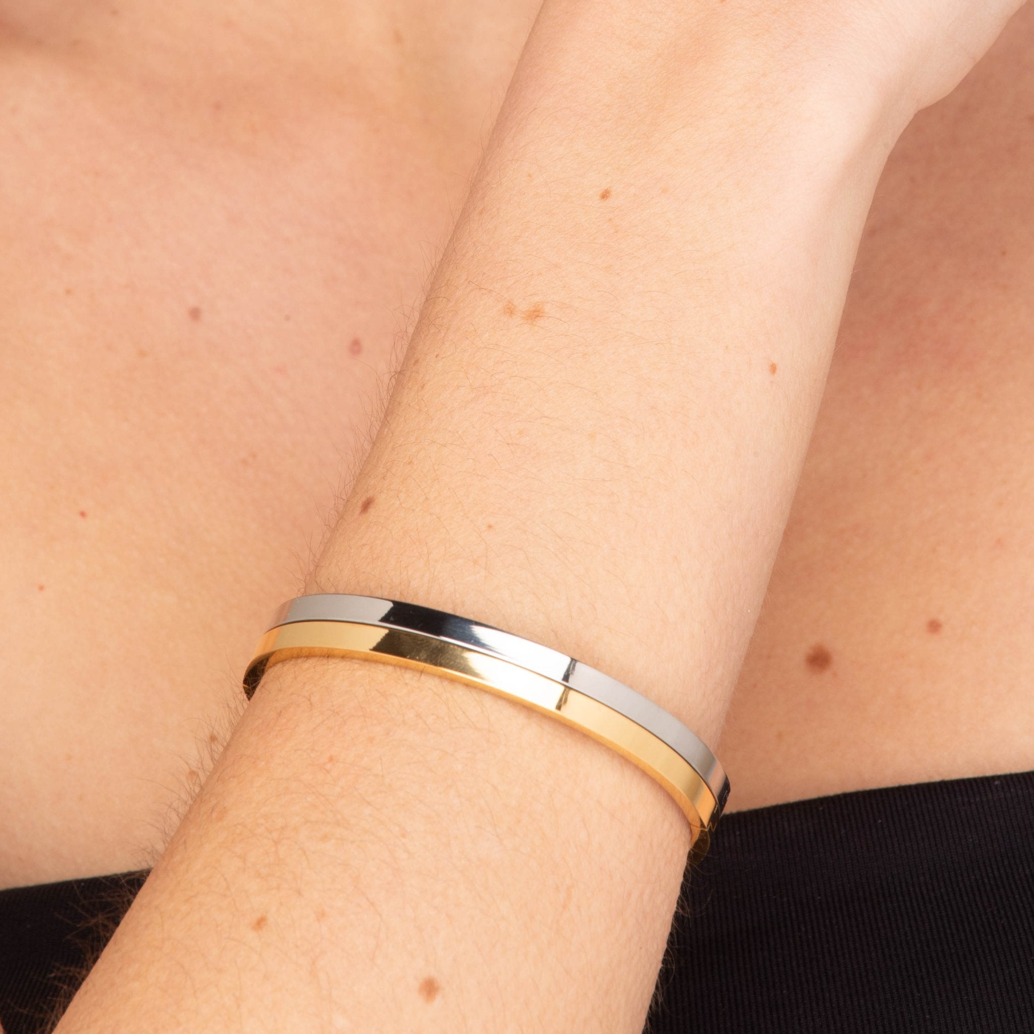 Classic Thin Stackable Bangle Bracelet - Camile & Stone