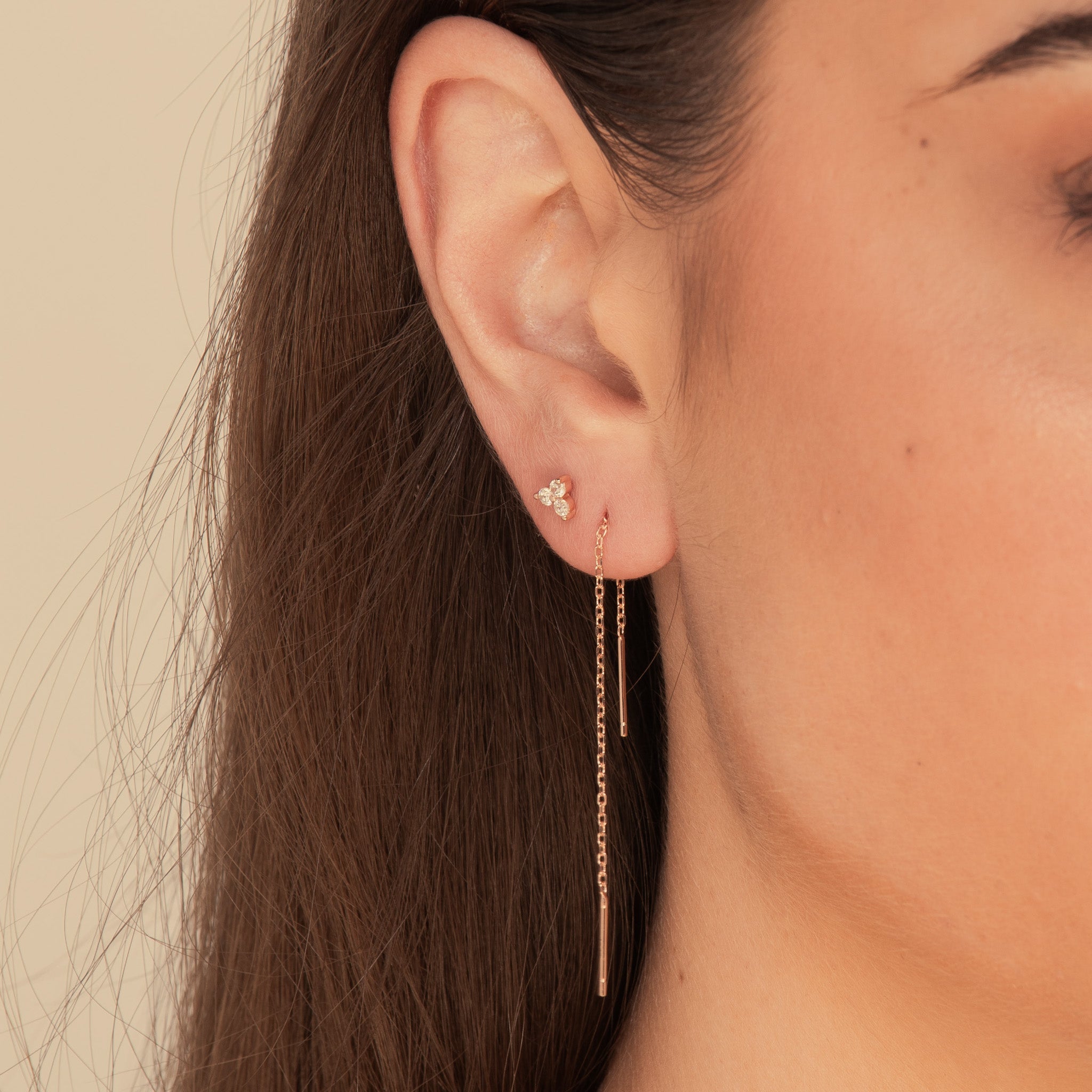 Classic Threader Chain Earrings - Camile & Stone