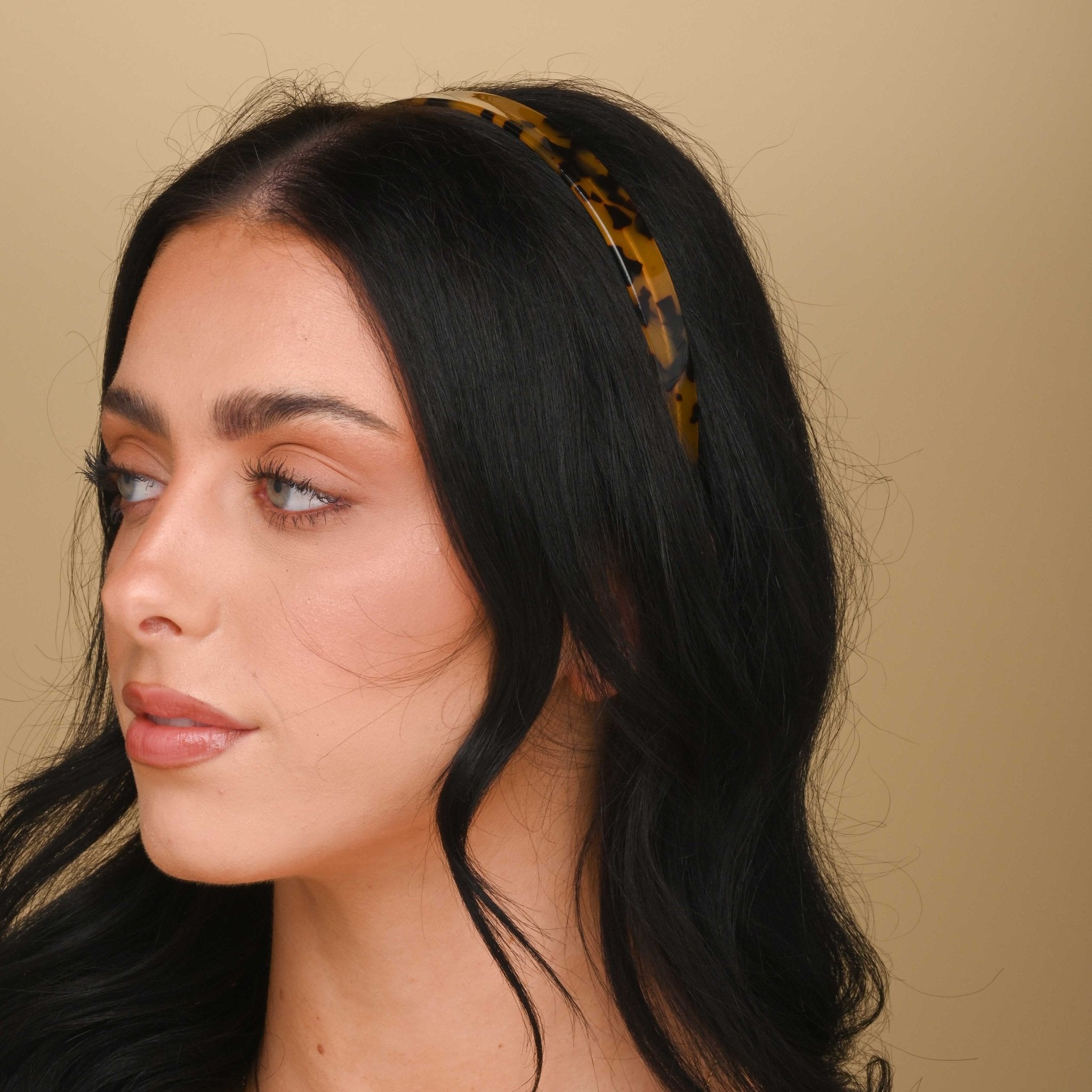 Classic Tortoiseshell 2.5cm French Headband - Camile & Stone
