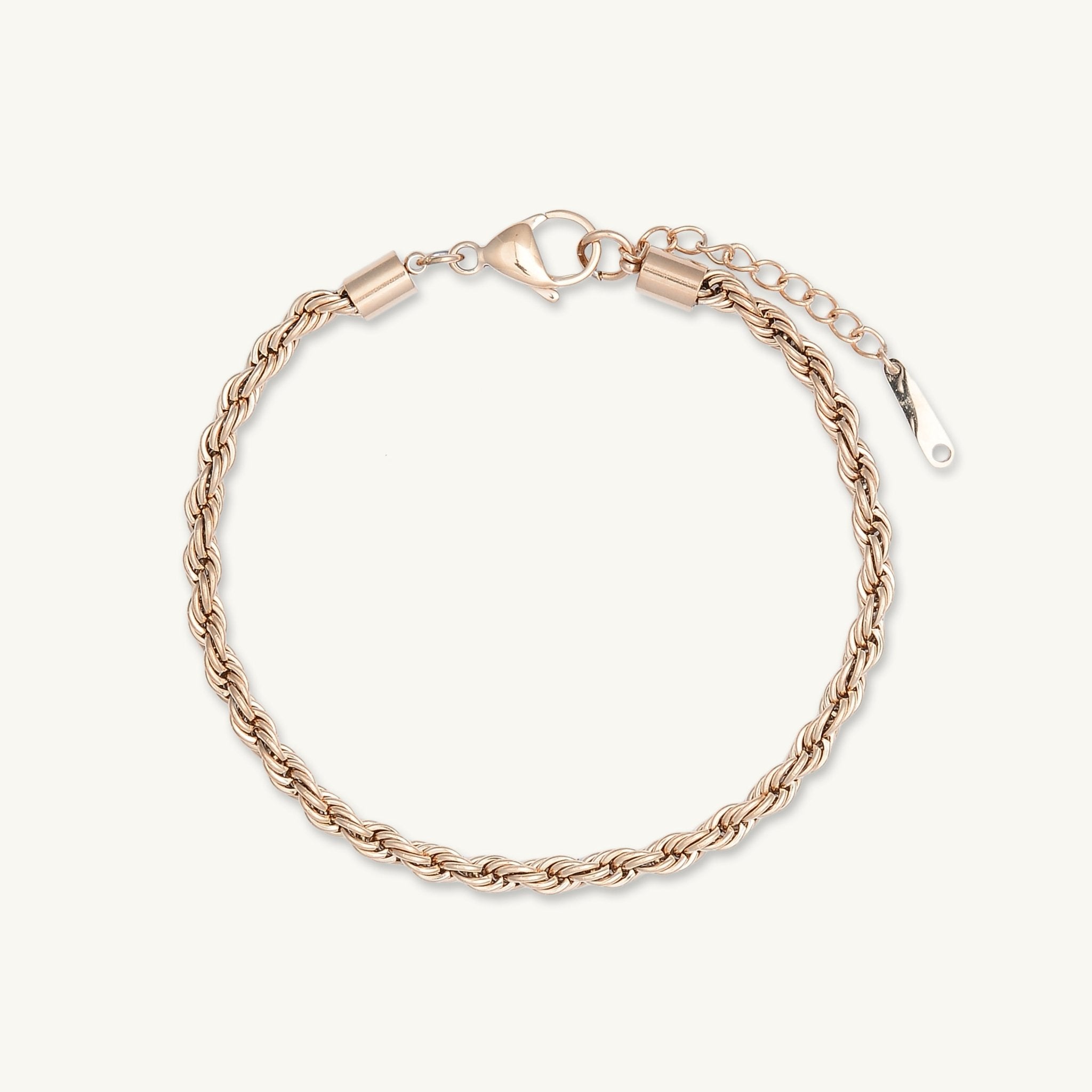 Classic Twist Rope Anklet - Camile & Stone
