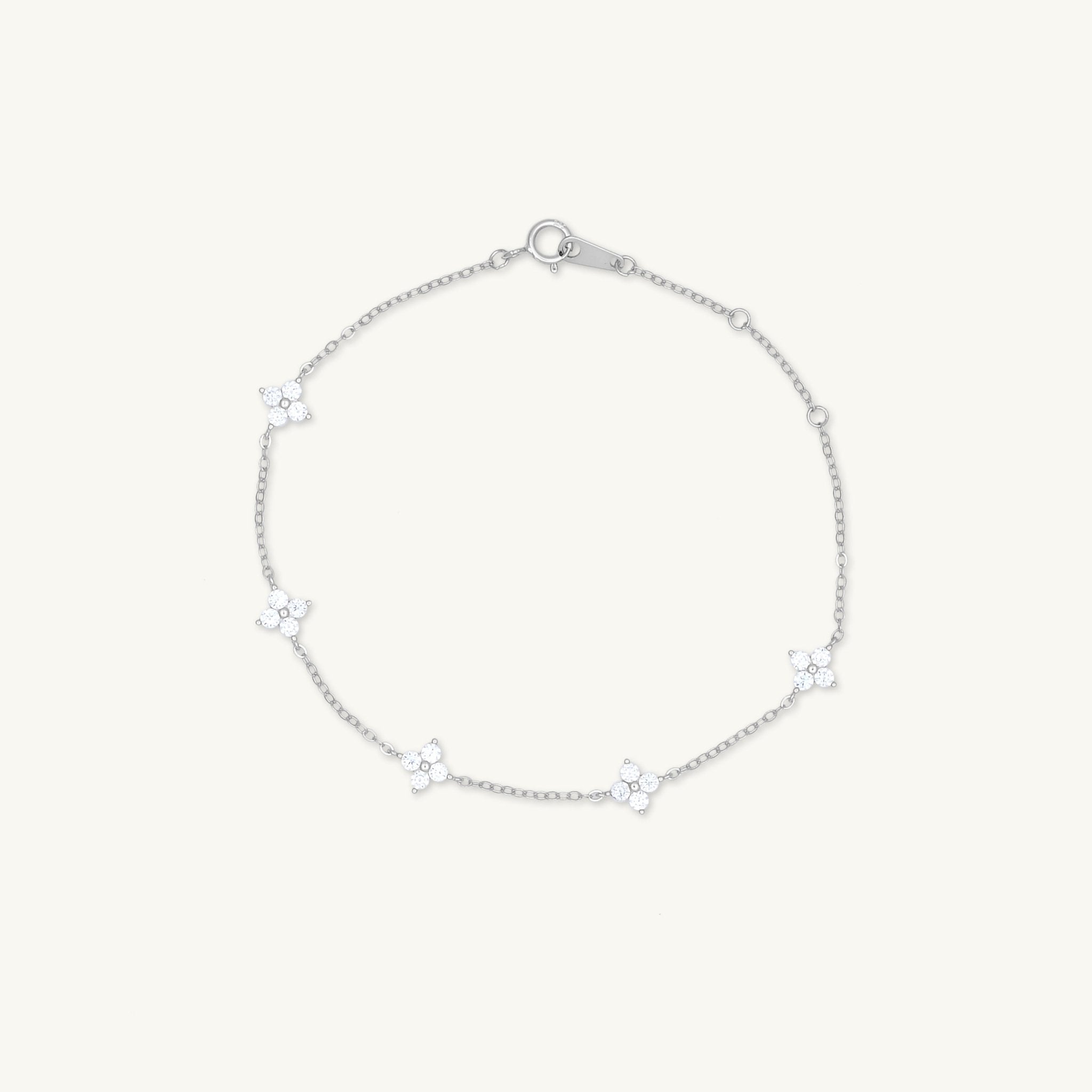 Clover Station Chain Bracelet - Camile & Stone
