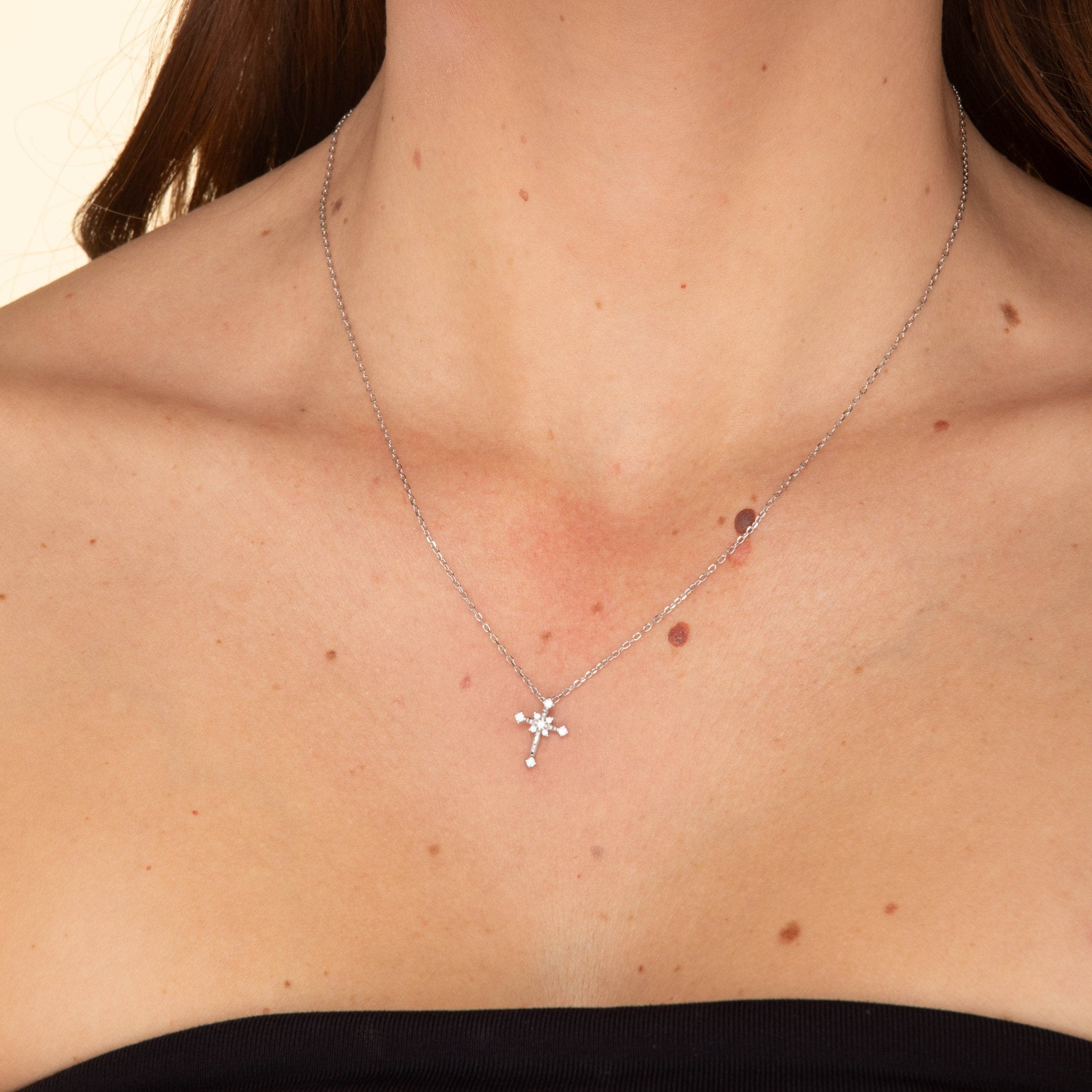 Cross Sacred Chain Necklace - Camile & Stone