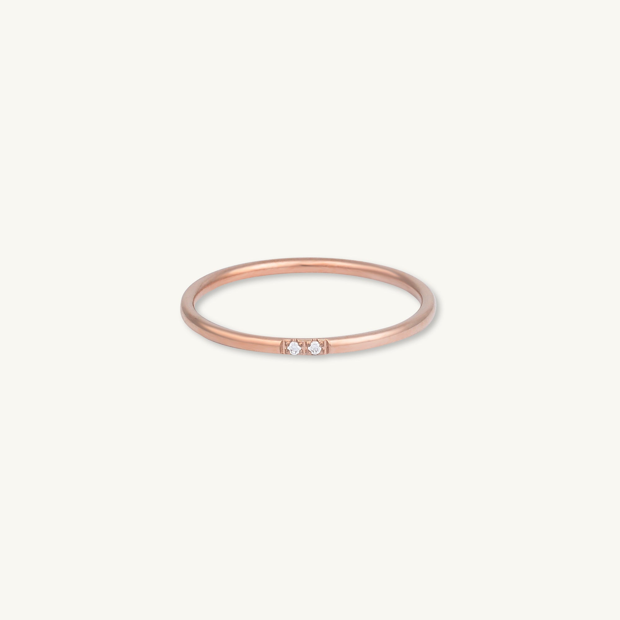 Duo Sapphire Stacking Ring - Camile & Stone