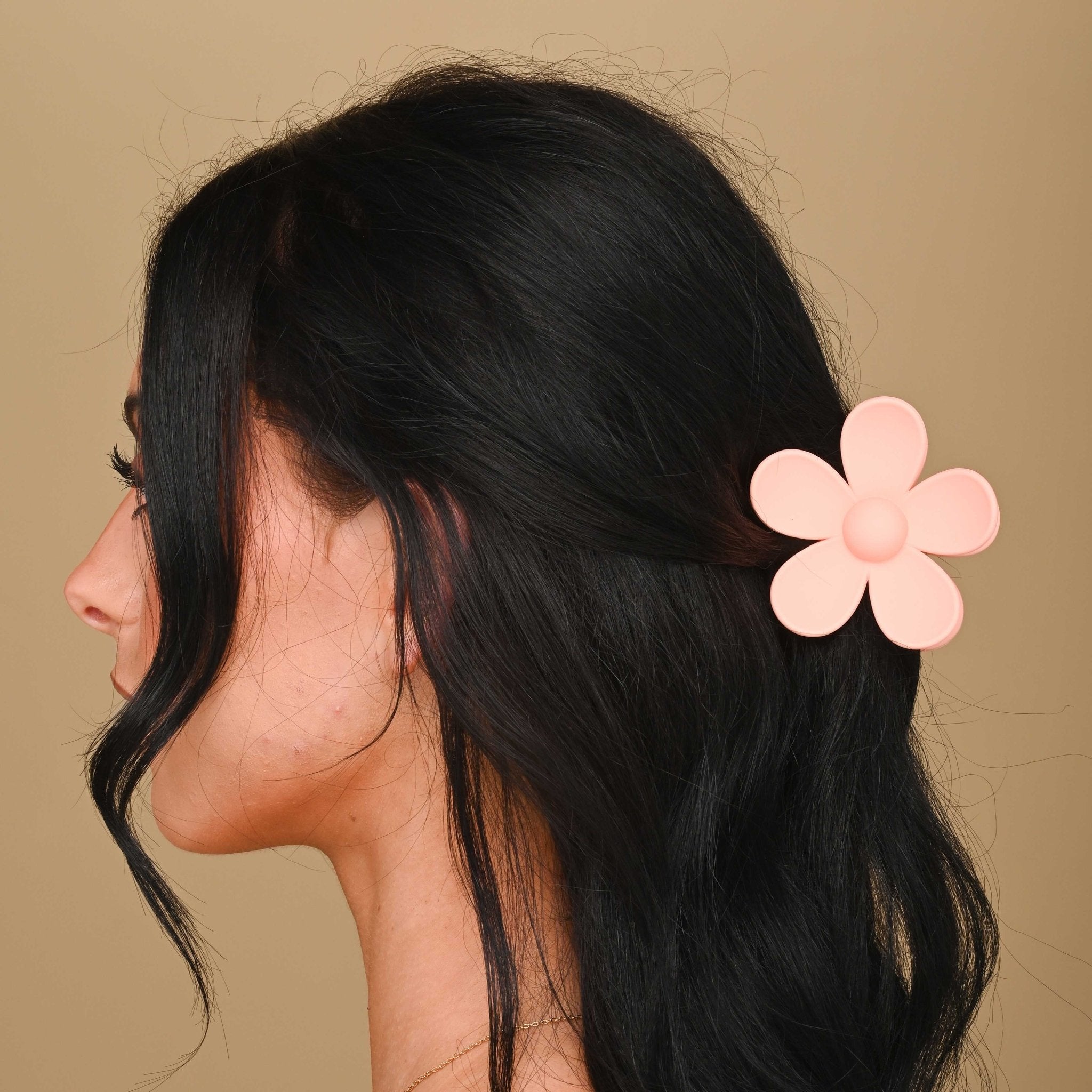 Flower Hawaiian Hair Claw Clip - Camile & Stone