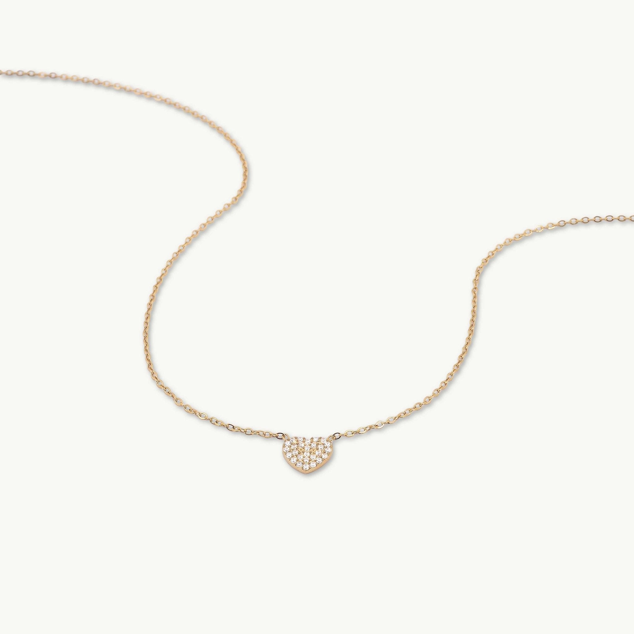 Forever Love Heart Sapphire Necklace - Camile & Stone