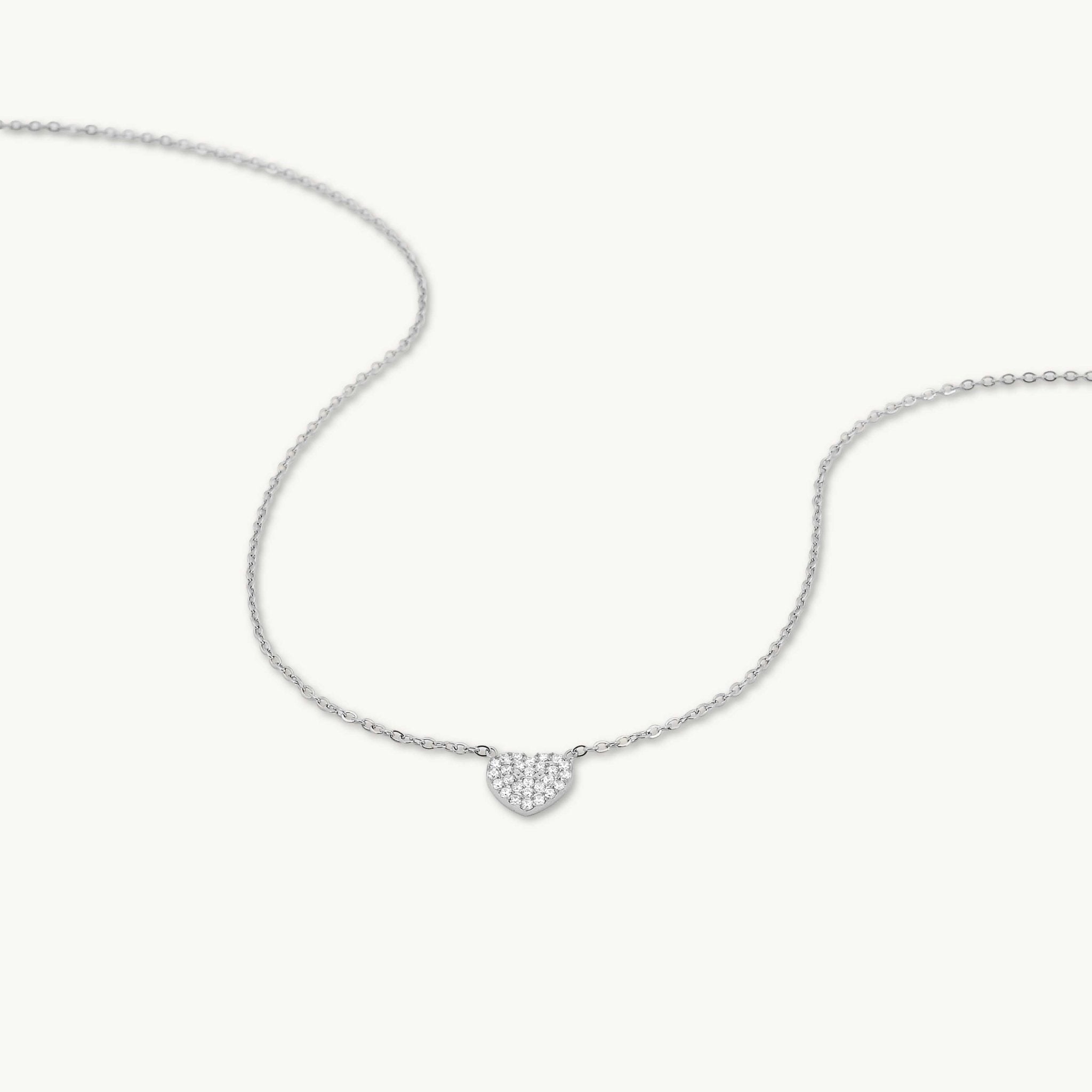 Forever Love Heart Sapphire Necklace - Camile & Stone