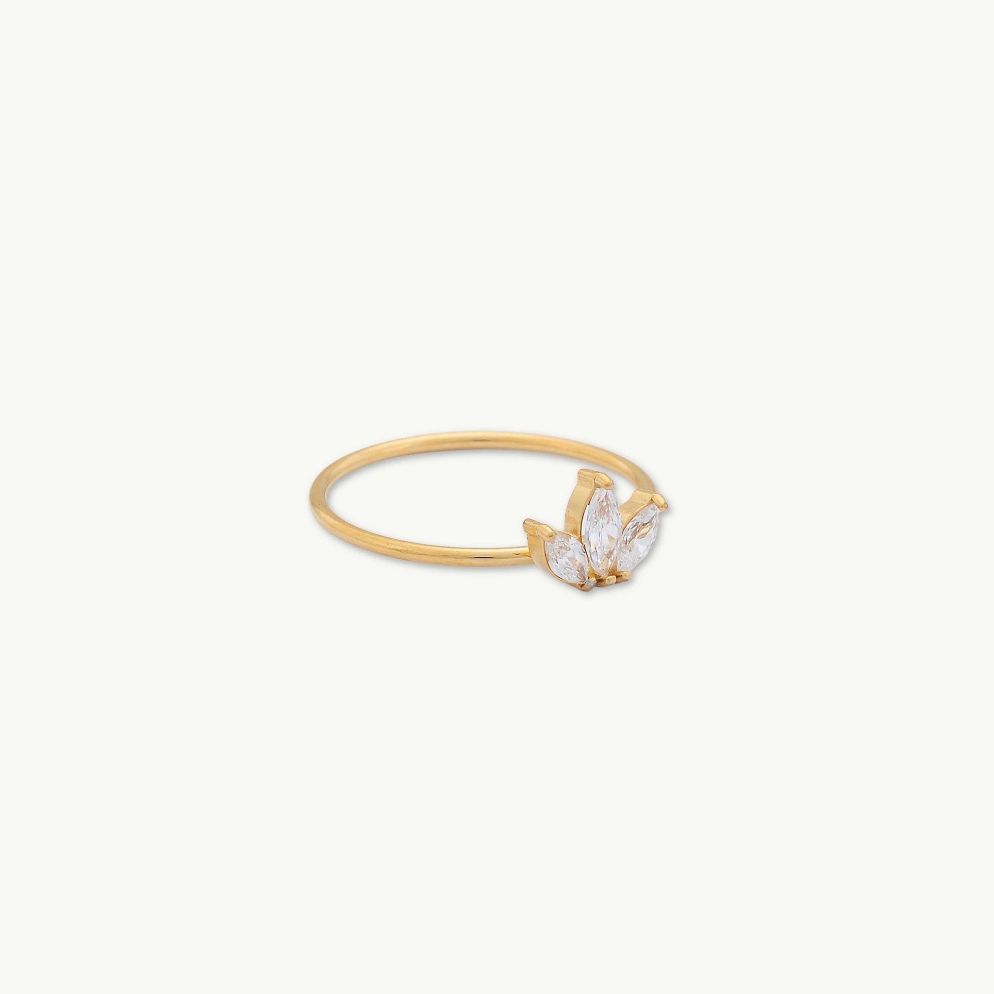 Growth Lotus Stacking Ring - Camile & Stone