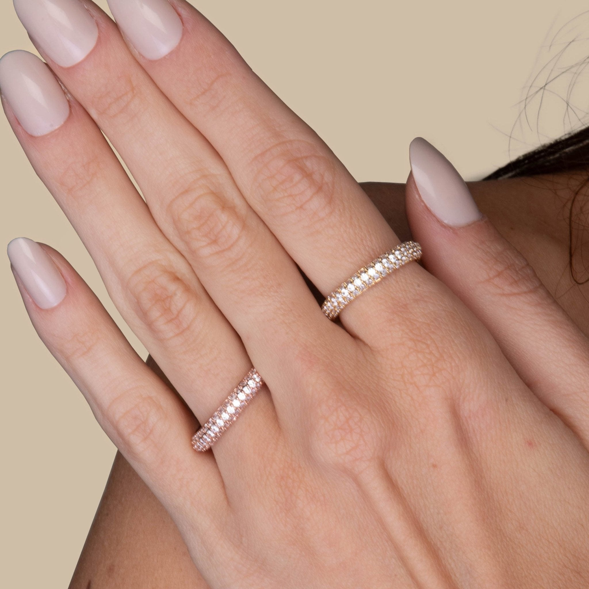 Hailey Pave Crystal Ring - Camile & Stone