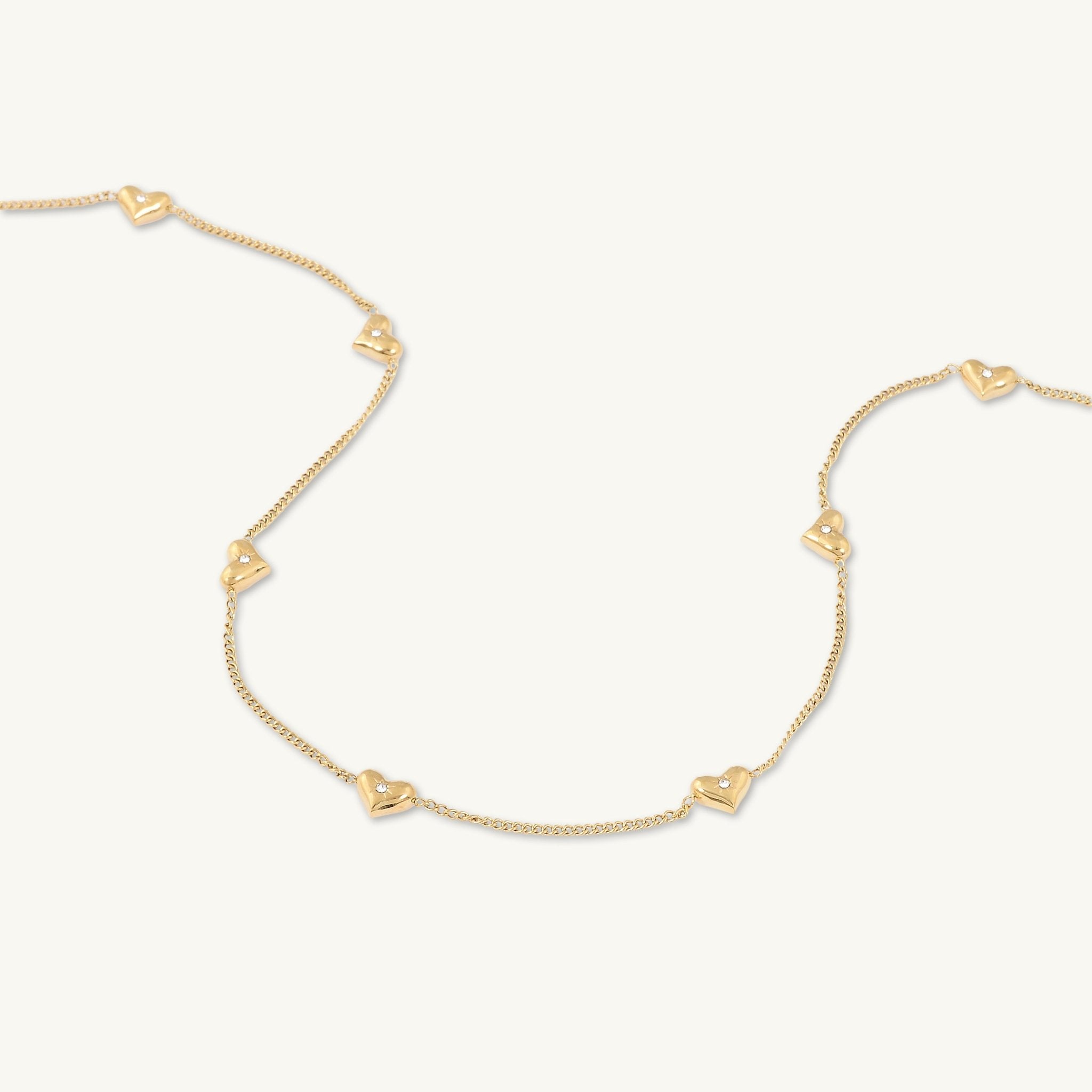 Heart Station Celestial Necklace - Camile & Stone