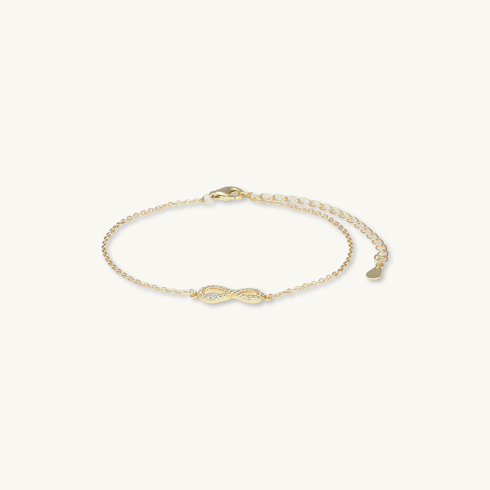 Infinity Sapphire Chain Bracelet - Camile & Stone