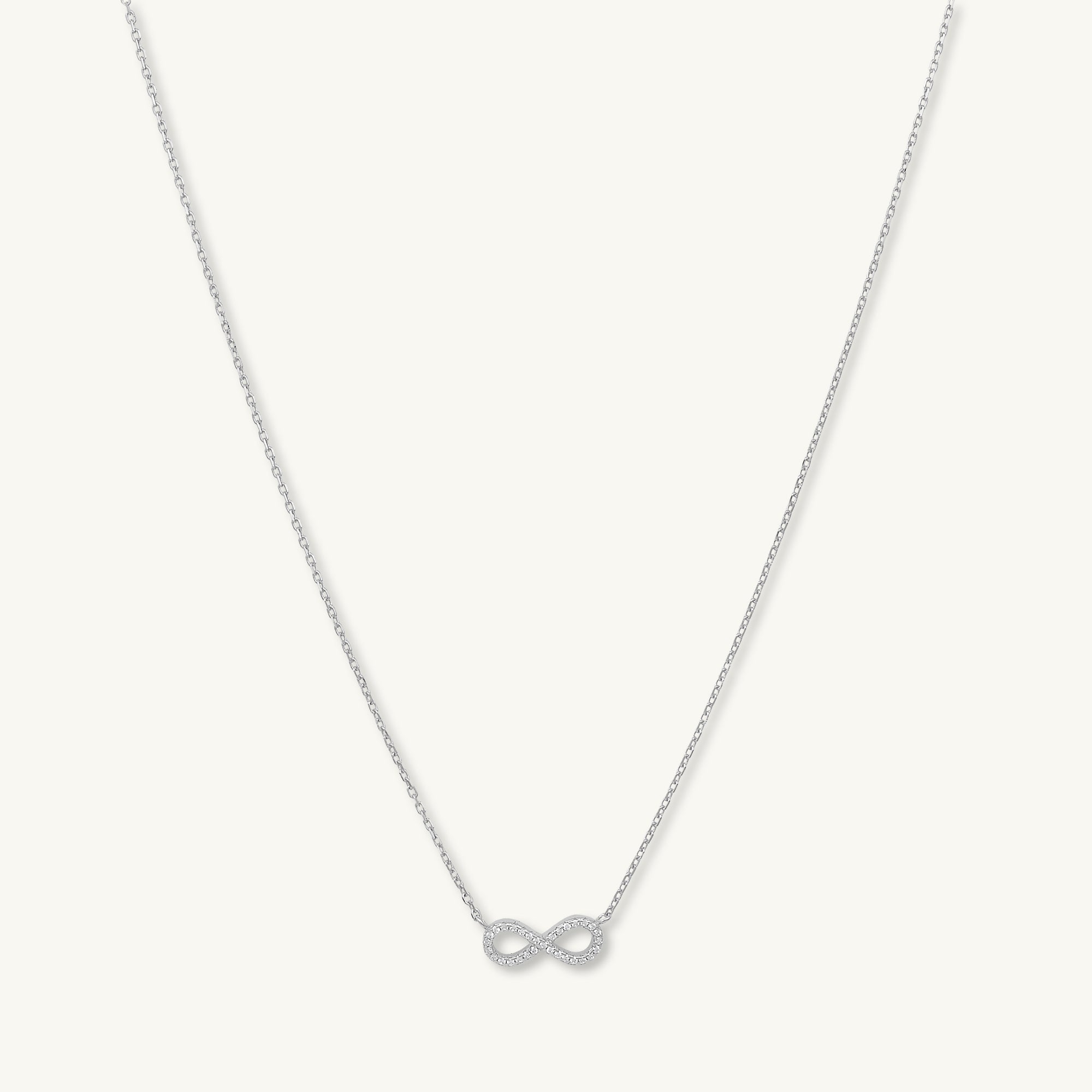 Infinity Sapphire Chain Necklace - Camile & Stone