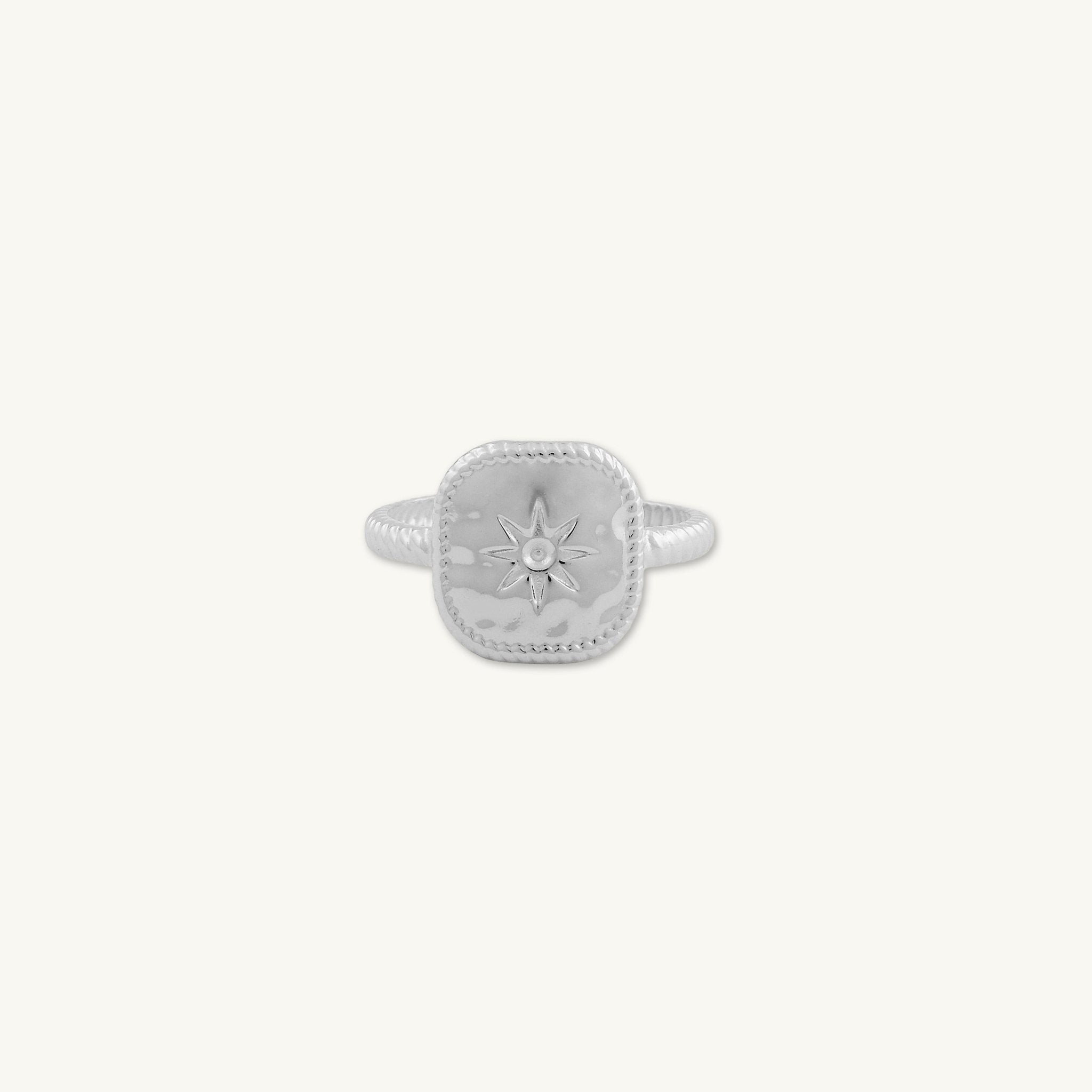 Inner Light Star Open Ring - Camile & Stone