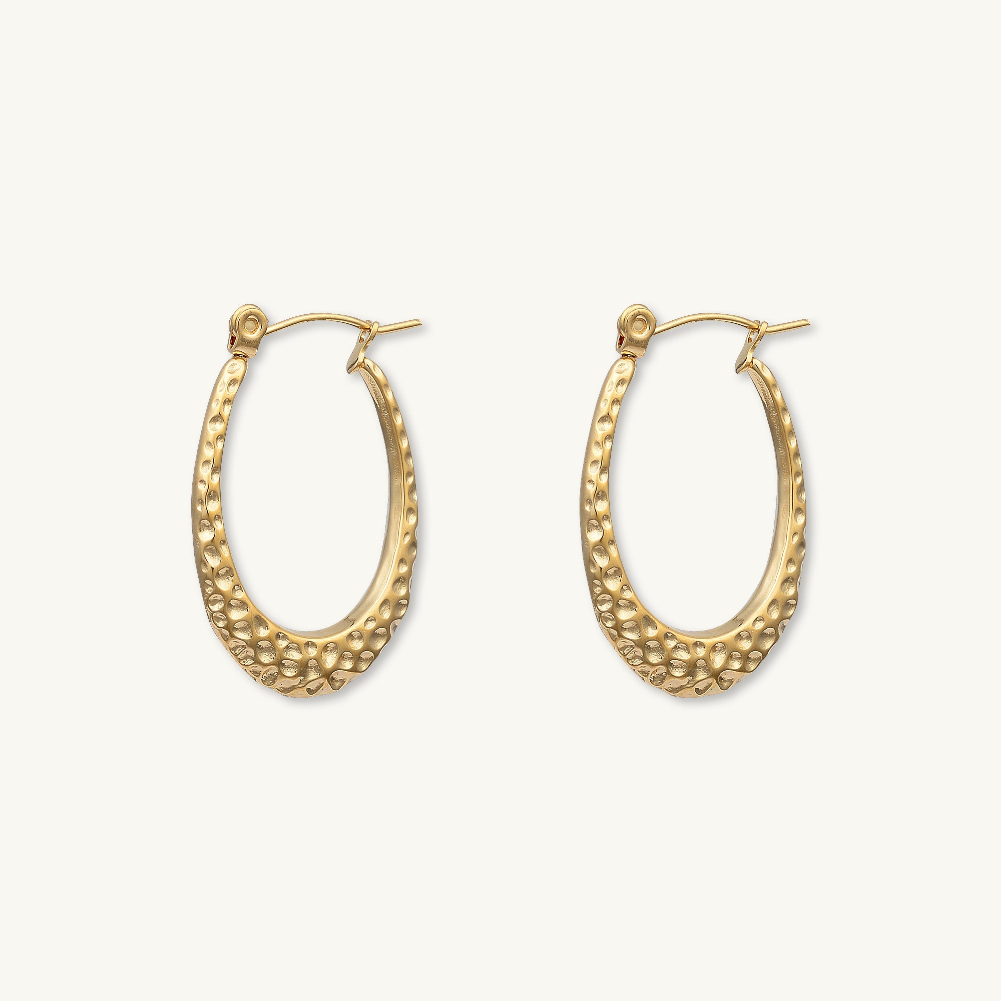 Ivy Molten Hoop Earrings - Camile & Stone