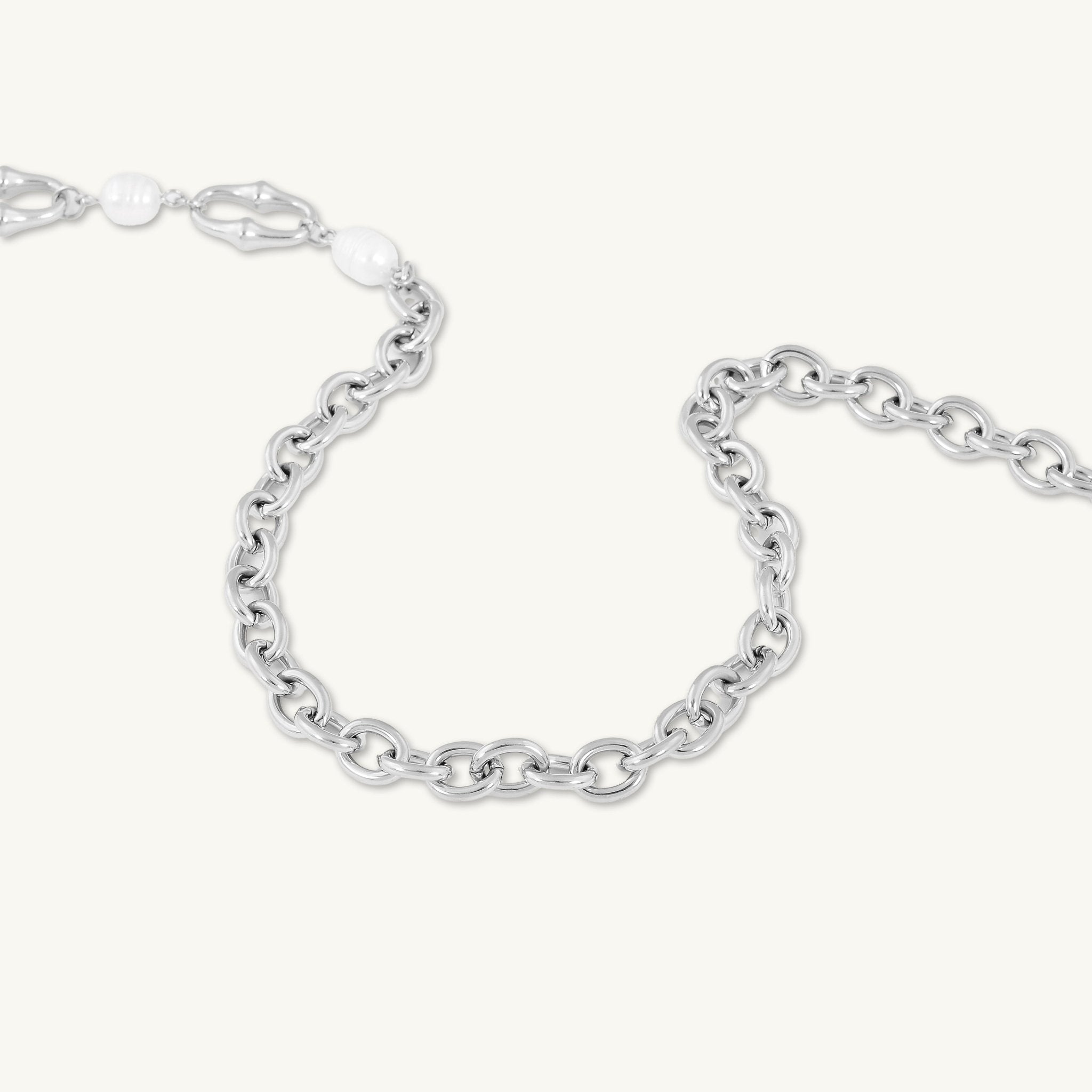 Kelly Pearl Toggle Statement Necklace - Camile & Stone