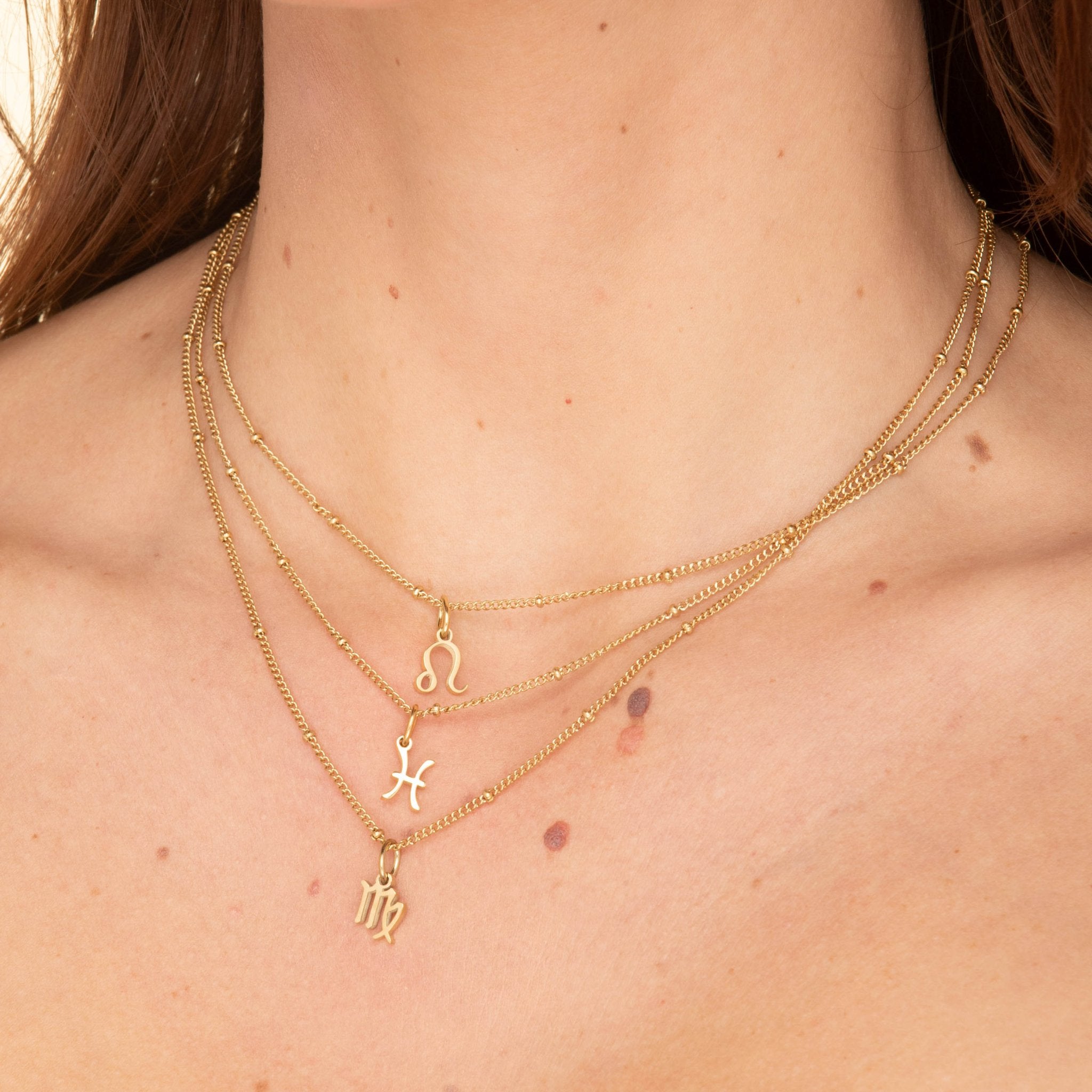 Leo Pendant Zodiac Star Sign Necklace - Camile & Stone