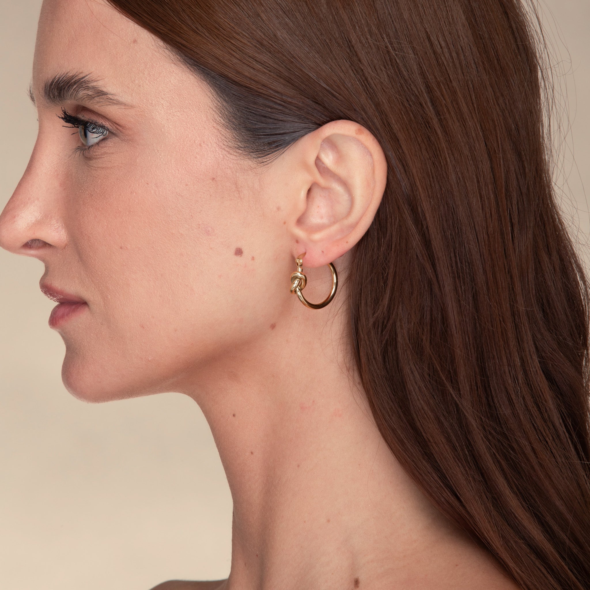 Love Knot Hoop Earrings - Camile & Stone