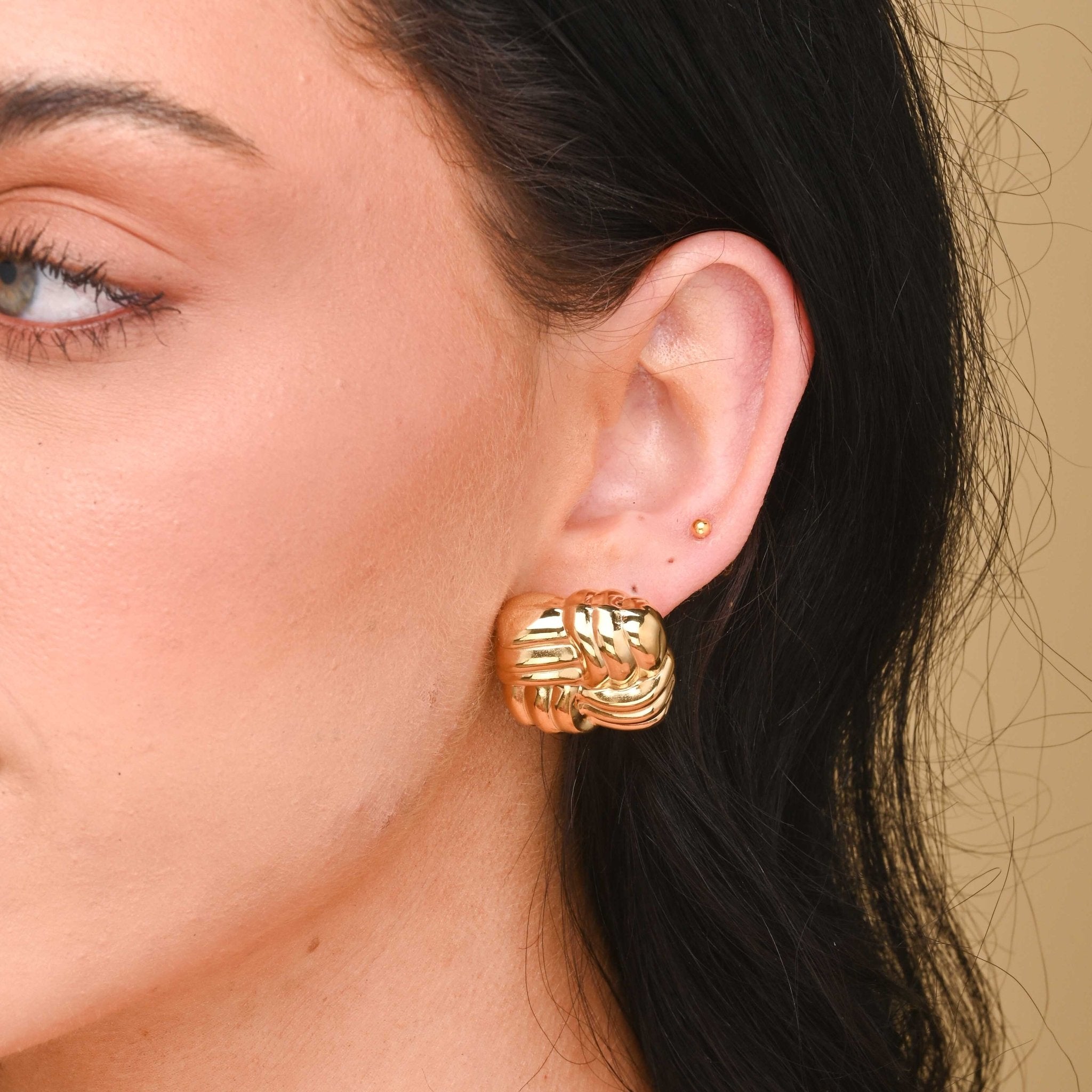 Mason Statement Stud Earrings - Camile & Stone