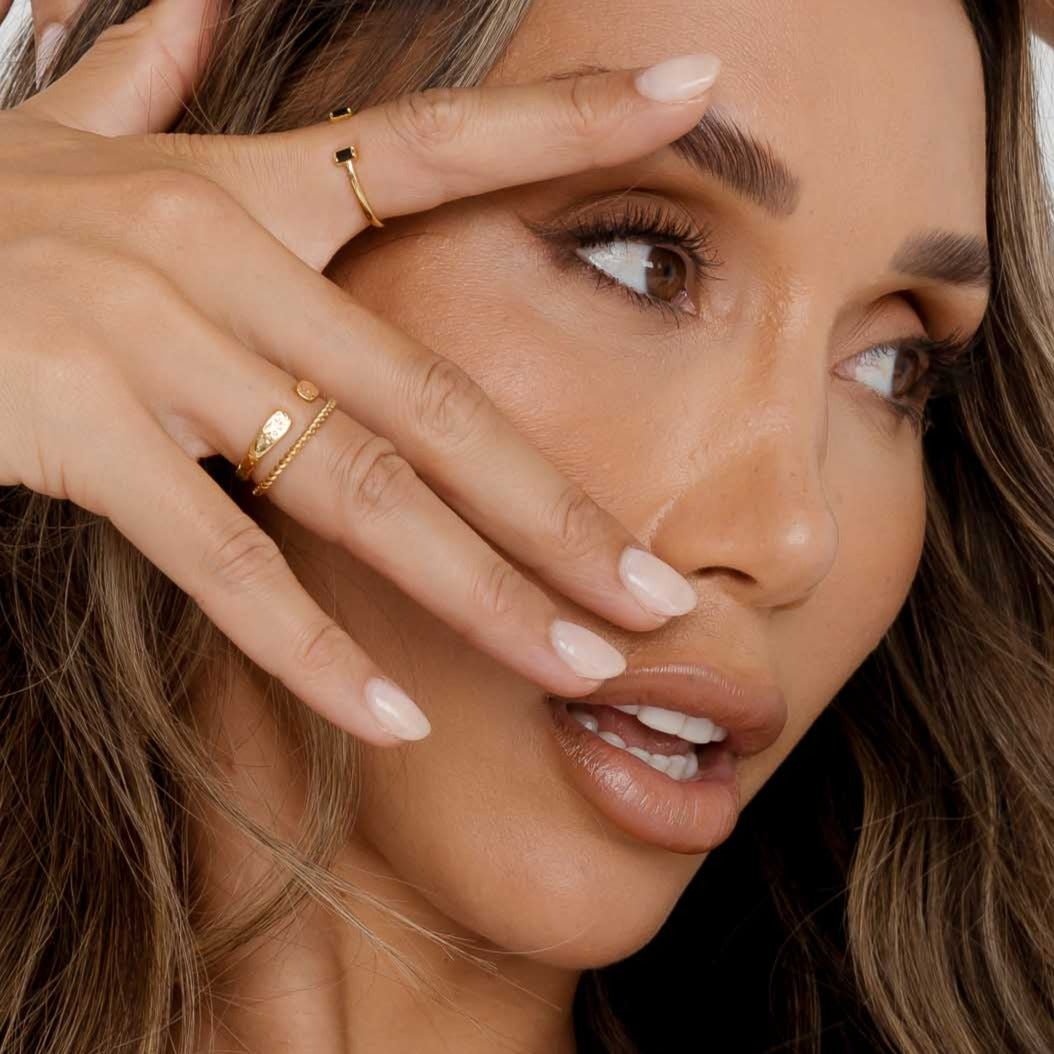 Molten Open Cuff Ring - Camile & Stone