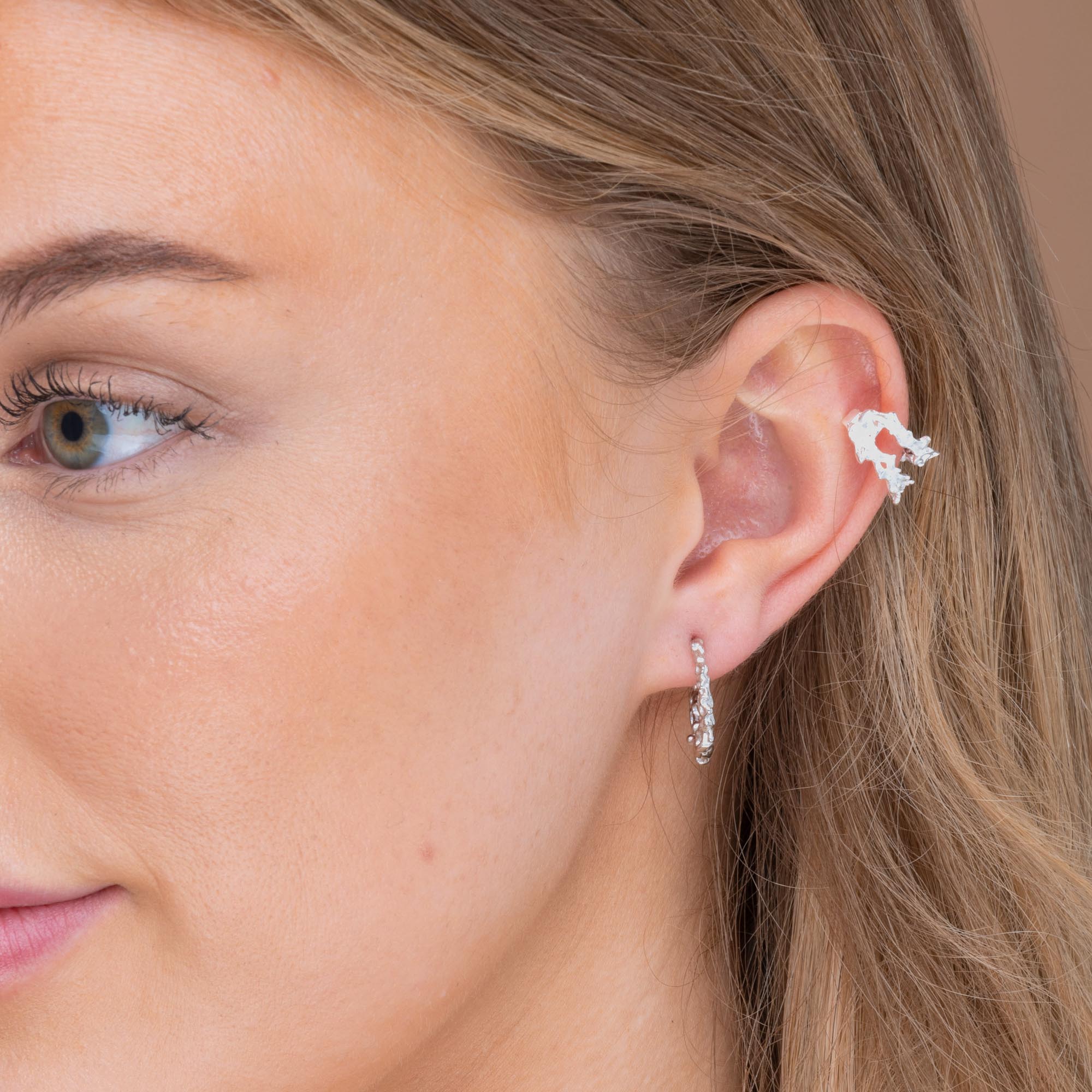 Molten Single Cuff Earring - Camile & Stone