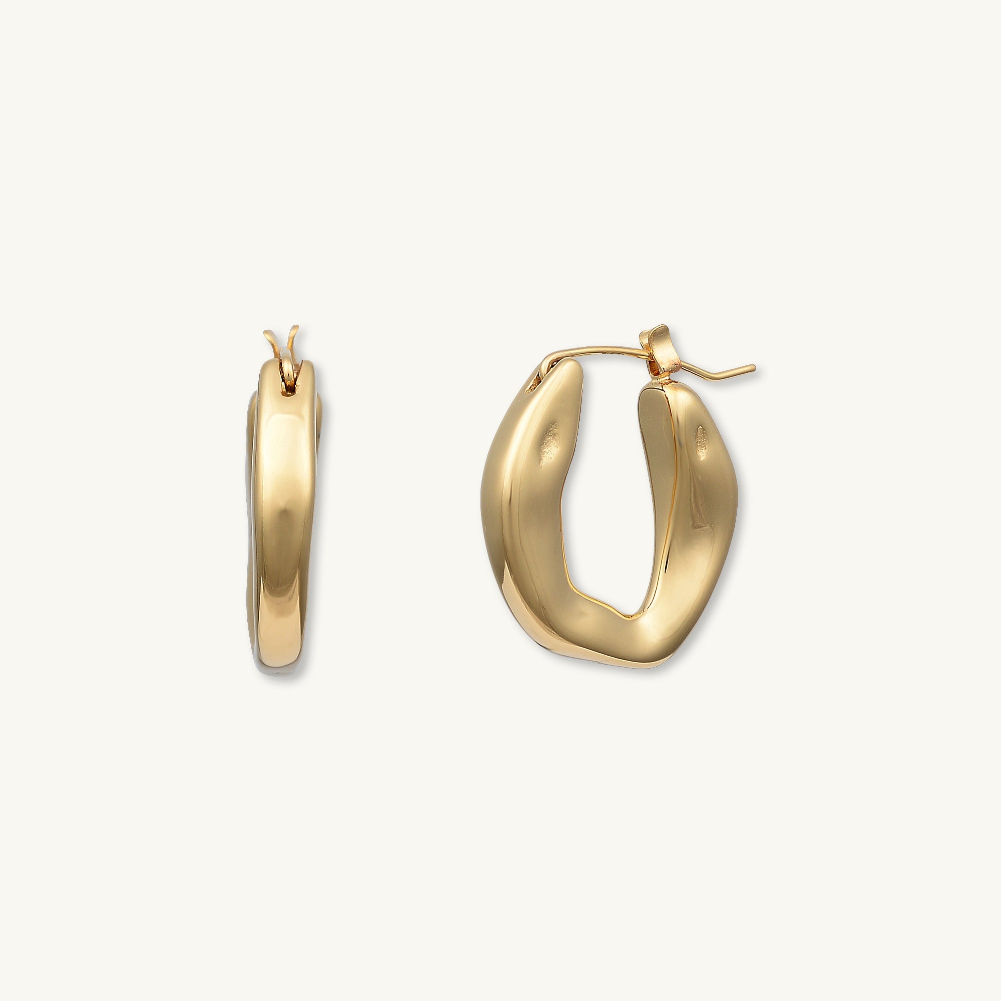 Noelle Hoop Earrings - Camile & Stone