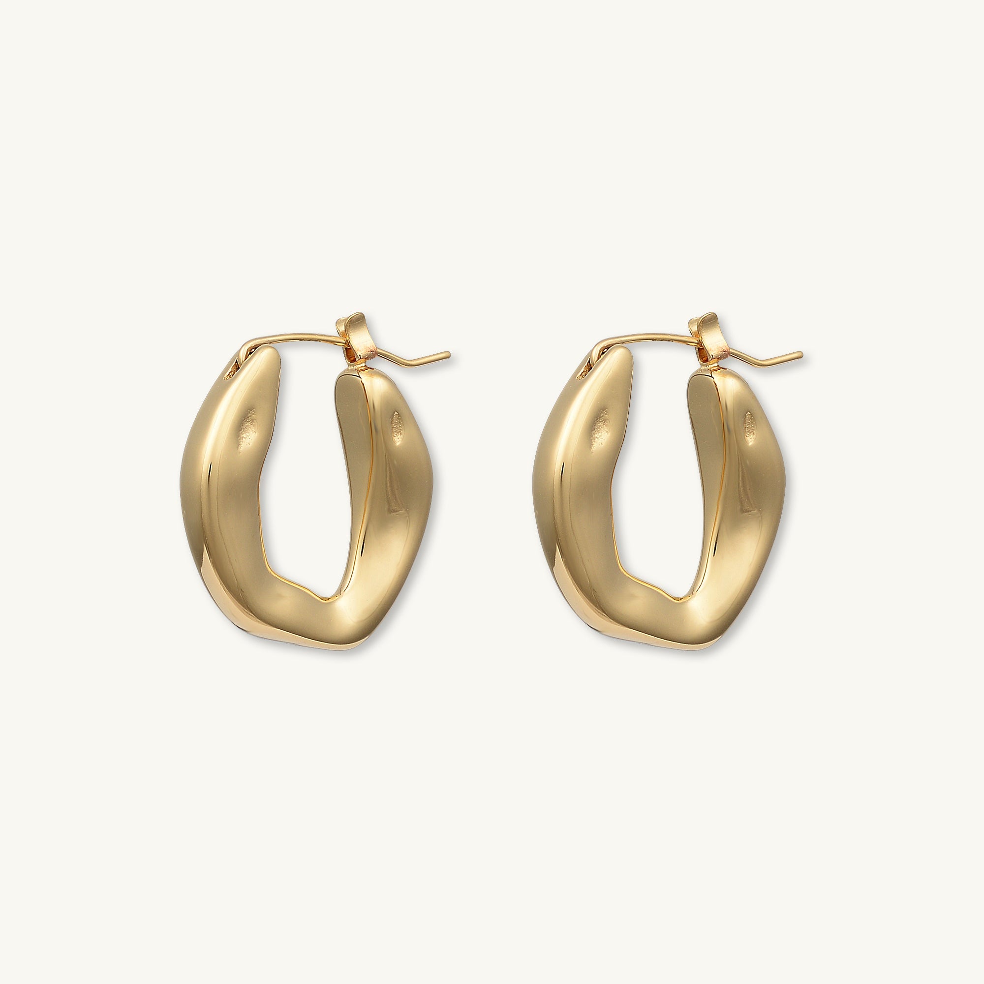 Noelle Hoop Earrings - Camile & Stone